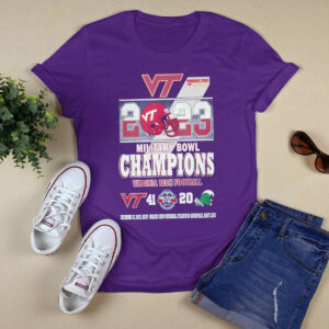 2023 Military Bowl Champions Virginia Tech Football 41 20 Tulane Football Shirt 2023 Military Bowl Champions Virginia Tech Football 41 20 Tulane Football Shirt