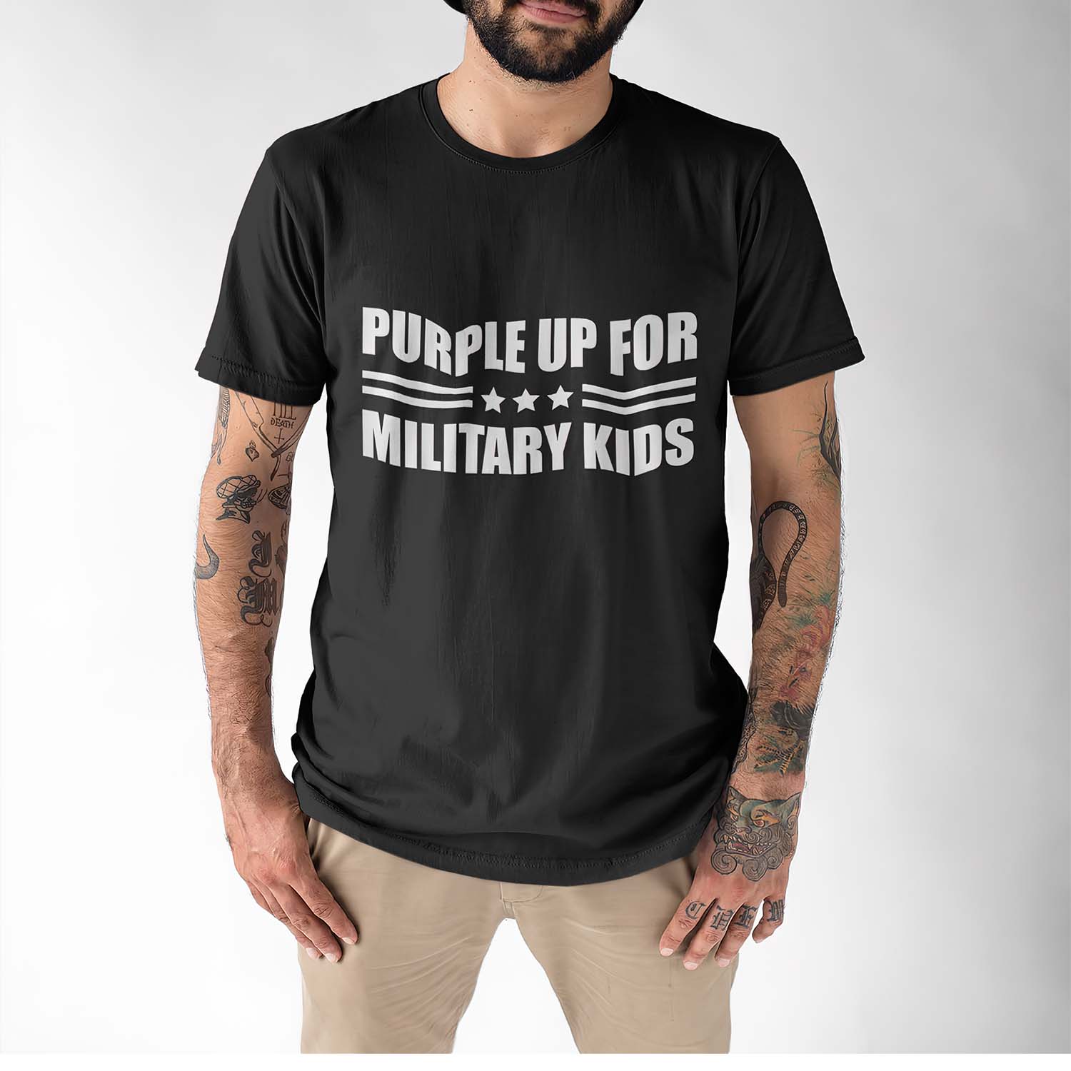 Purple Up For Military Kids Shirt Purple Up For Military Kids Shirt
