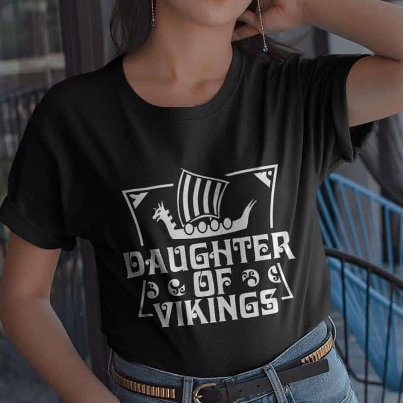 Daughter Of Vikings Shirt Daughter Of Vikings Shirt