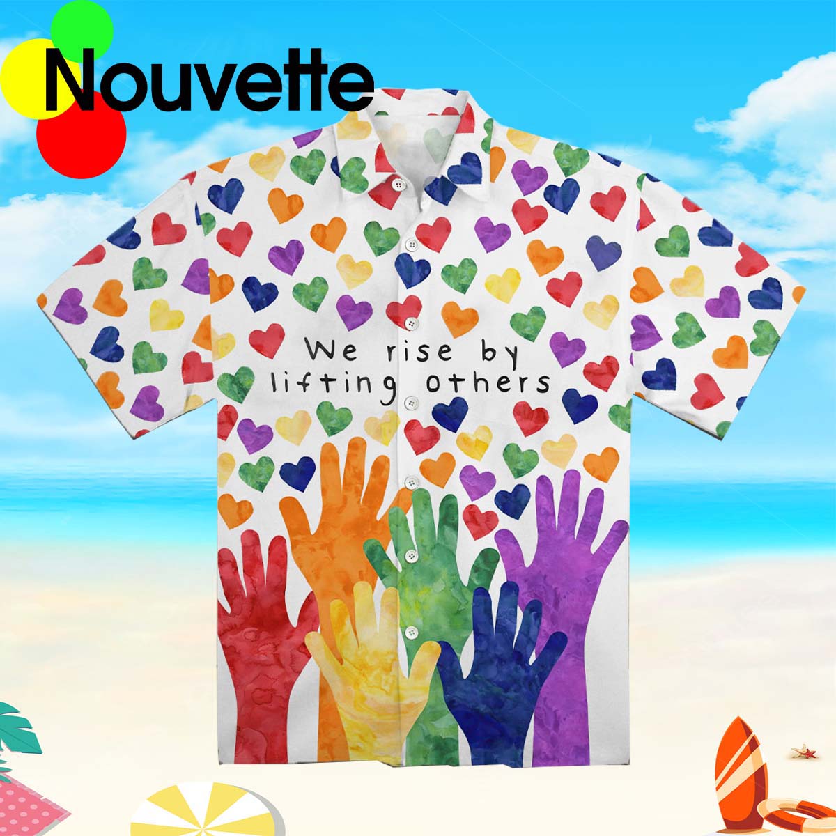 We Rise By Lifting Others Hawaiian Shirt We Rise By Lifting Others Hawaiian Shirt