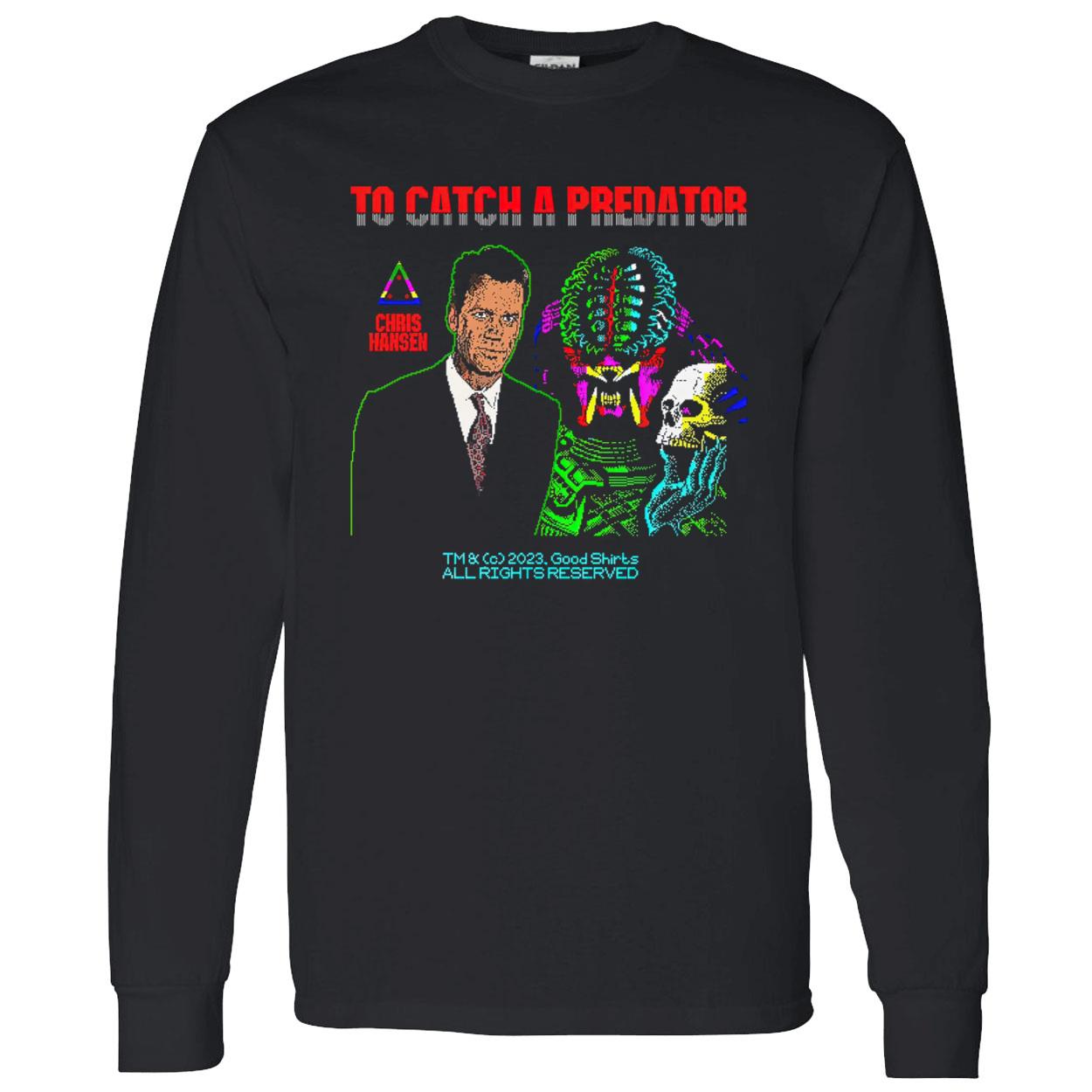 To Catch A Predator Chris Hansen 8 Bit Shirt To Catch A Predator Chris Hansen 8 Bit Shirt