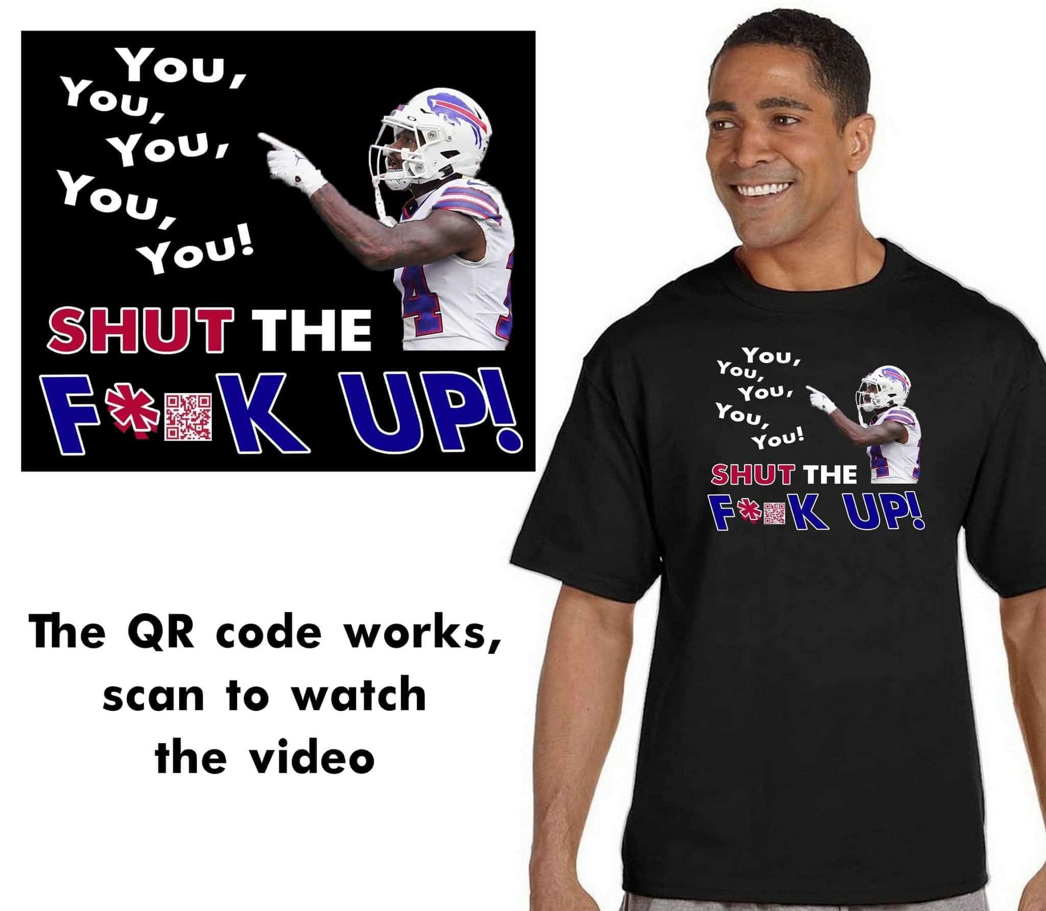 Stefon Diggs You You You You You Shut The F*Ck Up Shirt Stefon Diggs You You You You You Shut The F*Ck Up Shirt