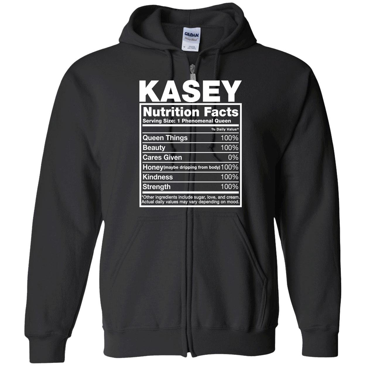 Kasey Nutrition Facts Shirt Kasey Nutrition Facts Shirt