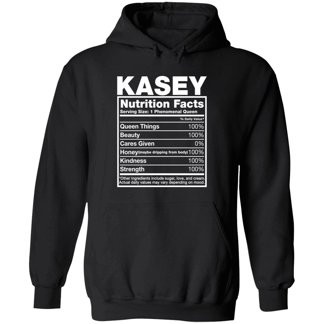 Kasey Nutrition Facts Shirt Kasey Nutrition Facts Shirt