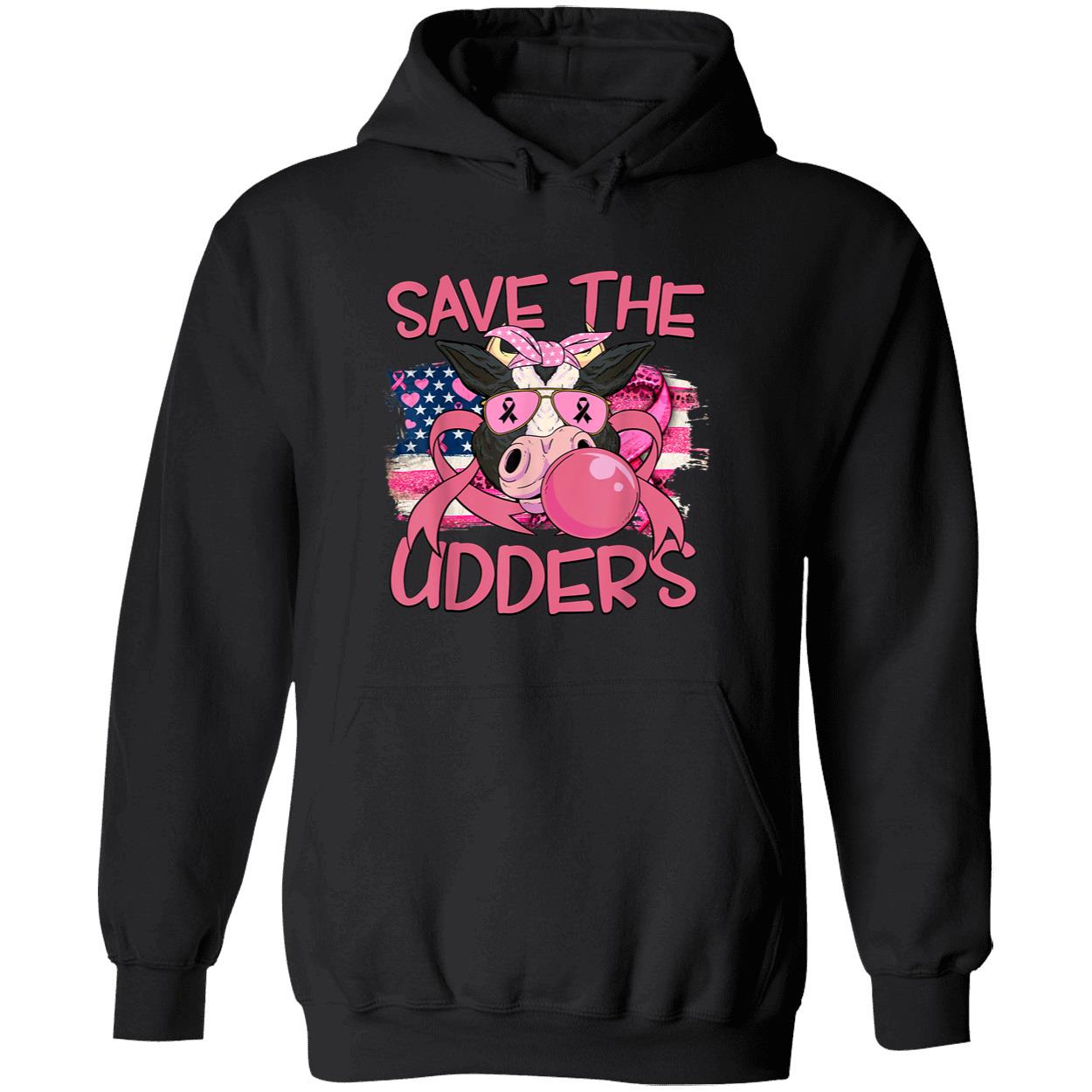 Cow Save The Udders Breast Cancer Shirt Cow Save The Udders Breast Cancer Shirt
