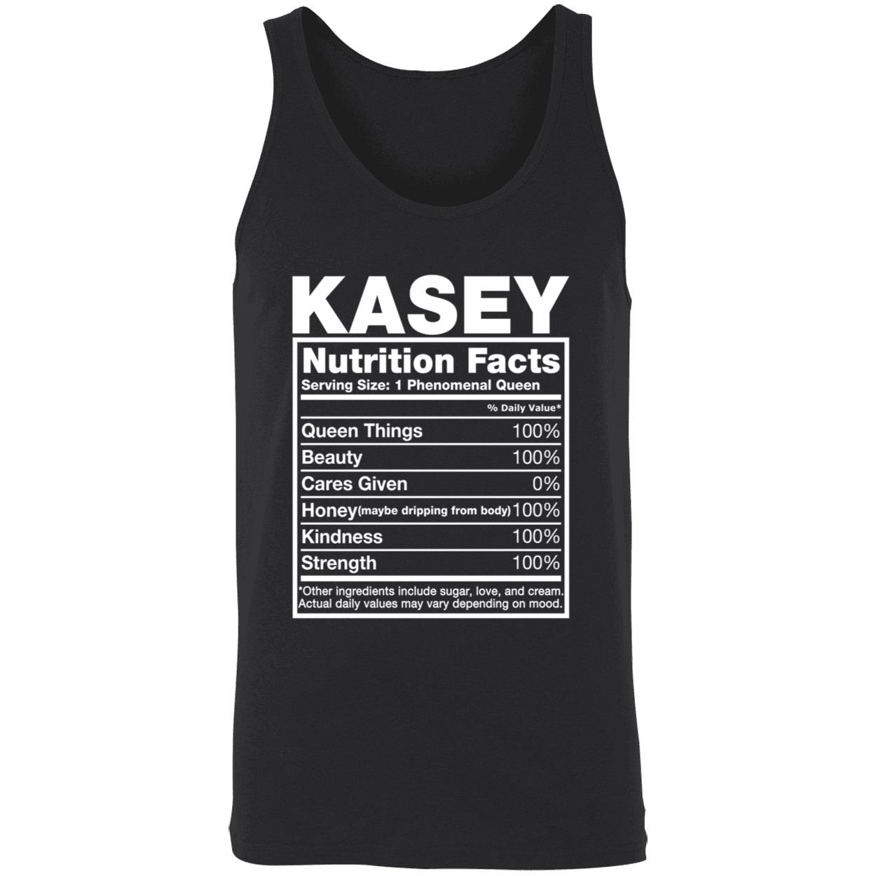 Kasey Nutrition Facts Shirt Kasey Nutrition Facts Shirt