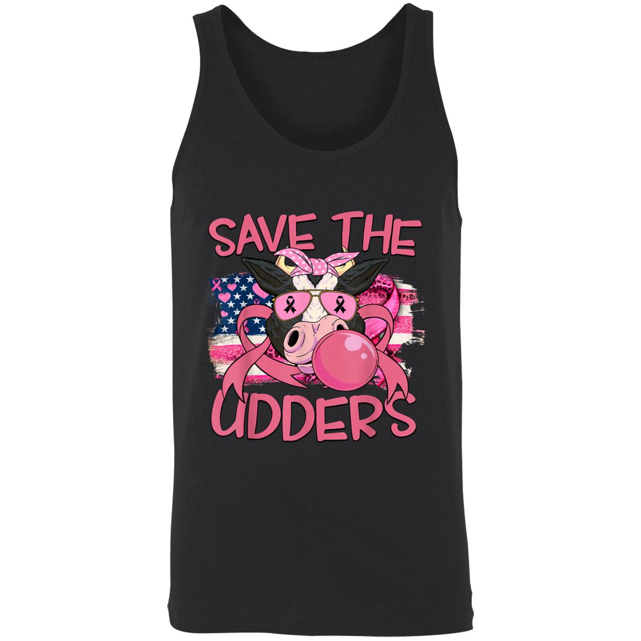 Cow Save The Udders Breast Cancer Shirt Cow Save The Udders Breast Cancer Shirt