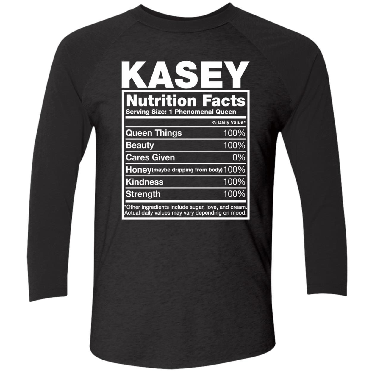 Kasey Nutrition Facts Shirt Kasey Nutrition Facts Shirt