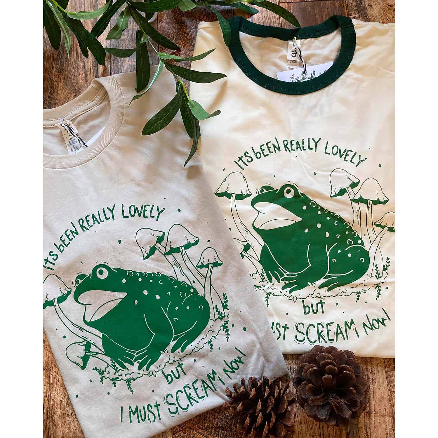 Frog It’S Been Really Lovely But I Must Scream Now Shirt Frog It’S Been Really Lovely But I Must Scream Now Shirt