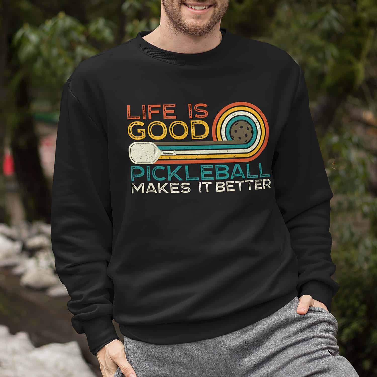 Life Is Good Pickleball Makes It Better Shirt Life Is Good Pickleball Makes It Better Shirt