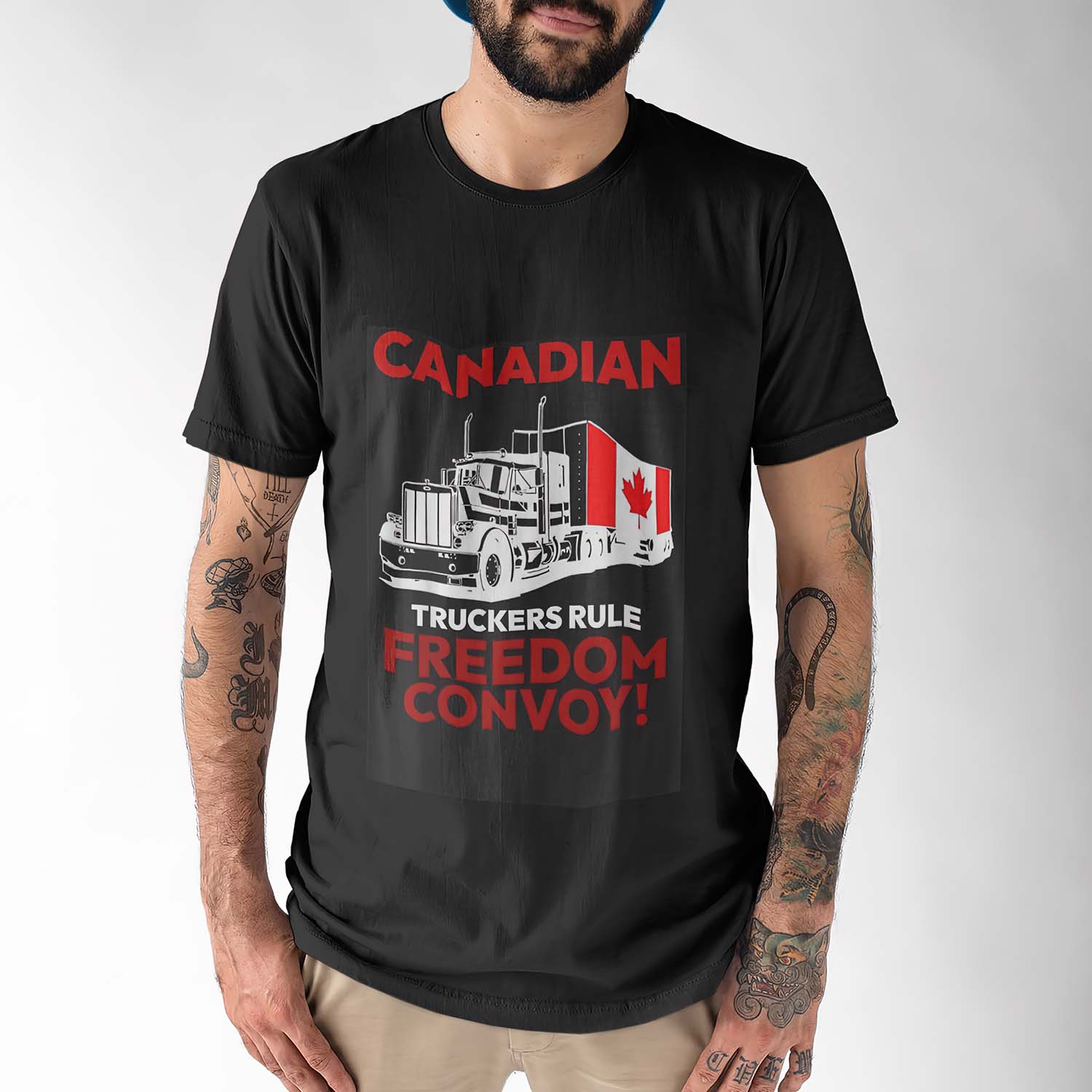 Canadian Truckers Rule Freedom Convoy Shirt