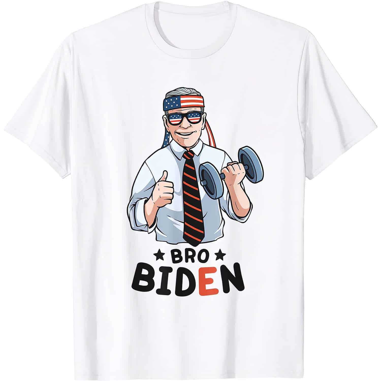 Weightlifting Bro Biden Shirt Weightlifting Bro Biden Shirt
