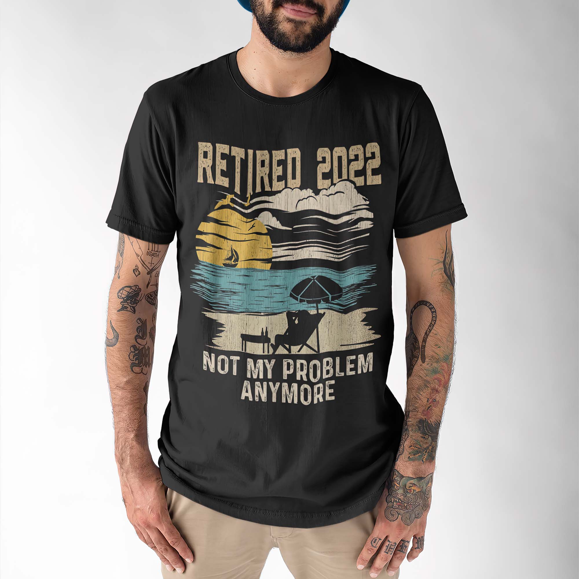 Retired 2022 Not My Problem Anymore Vintage Shirt
