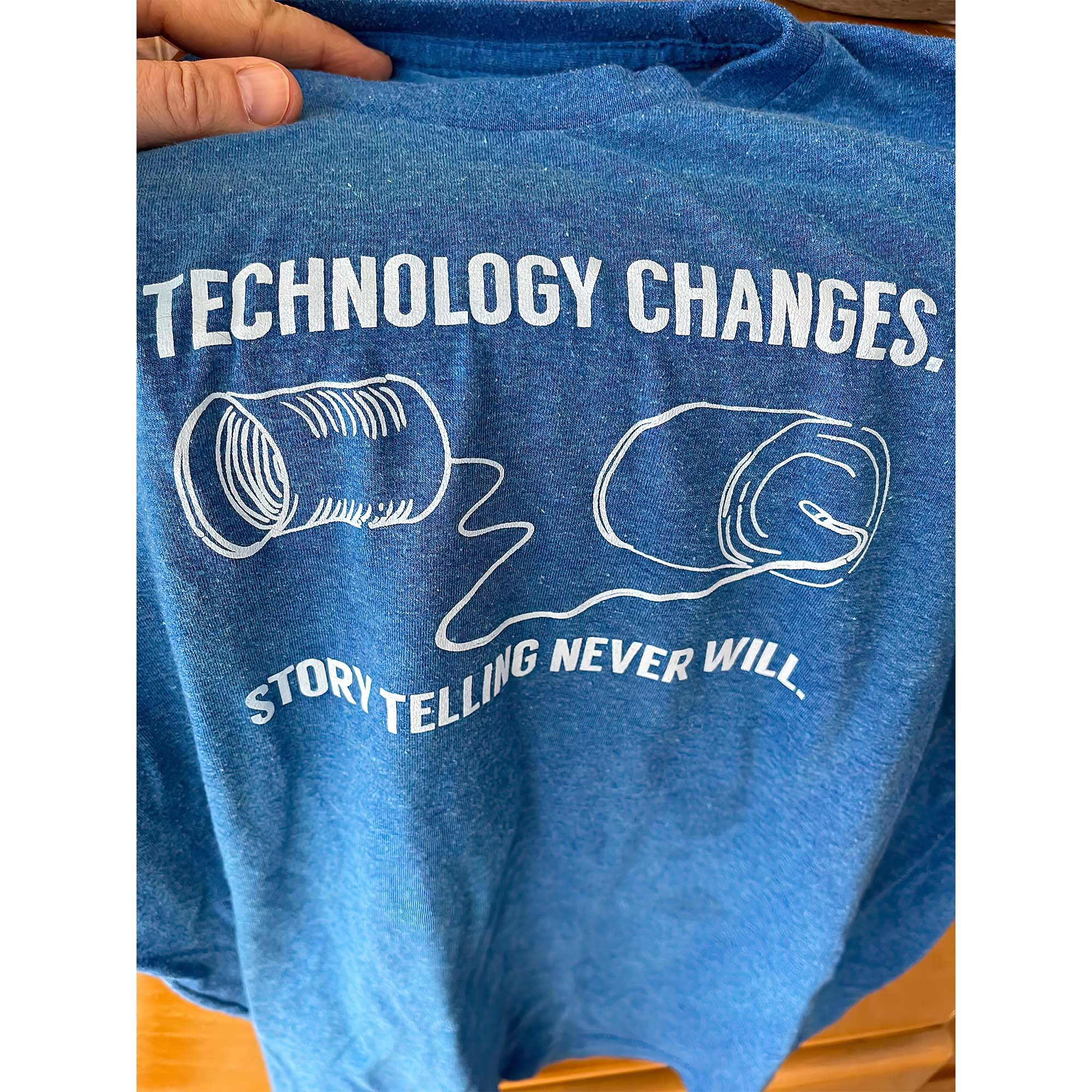 Technology Changes Story Telling Never Will Shirt Technology Changes Story Telling Never Will Shirt
