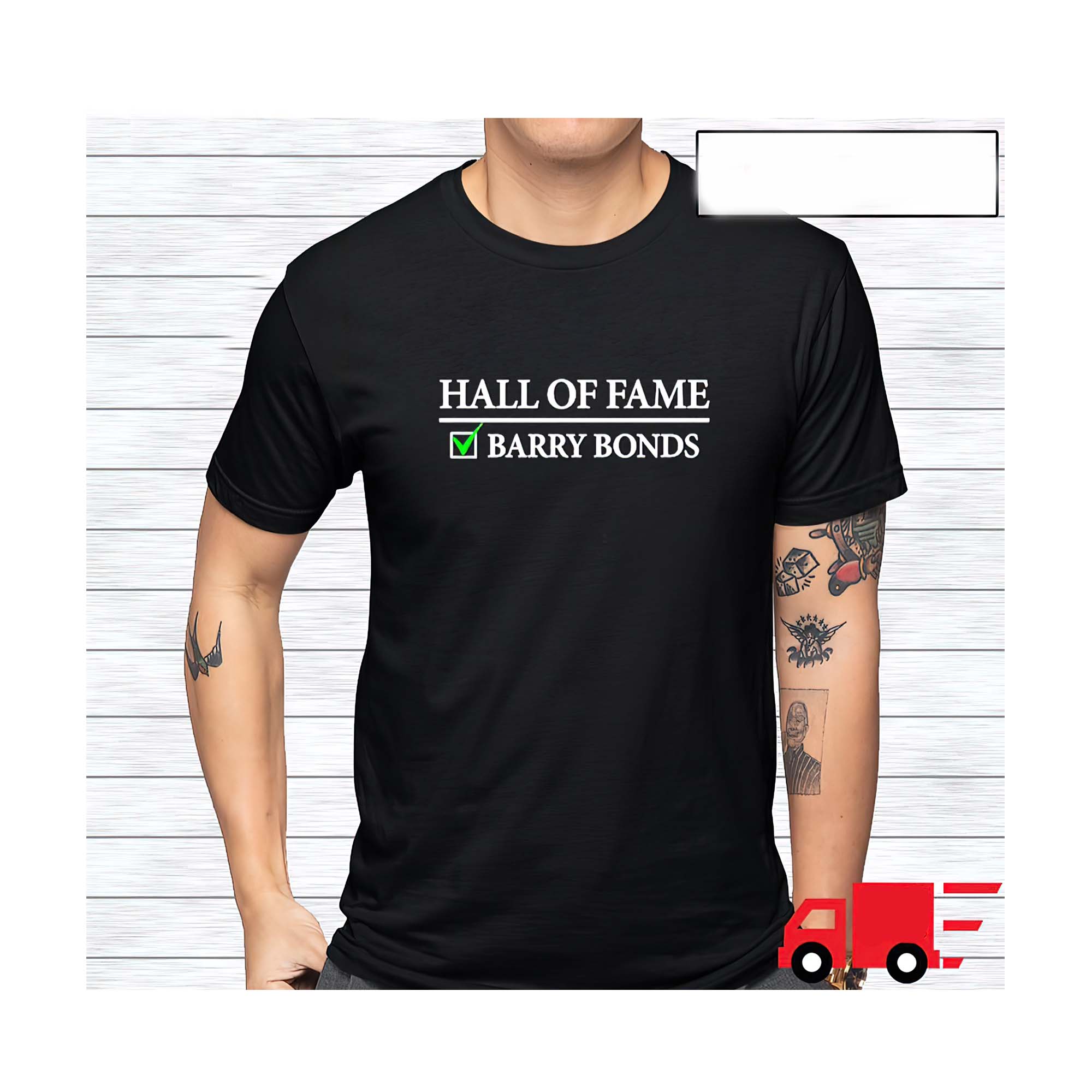 Hall Of Fame Barry Bonds Shirt