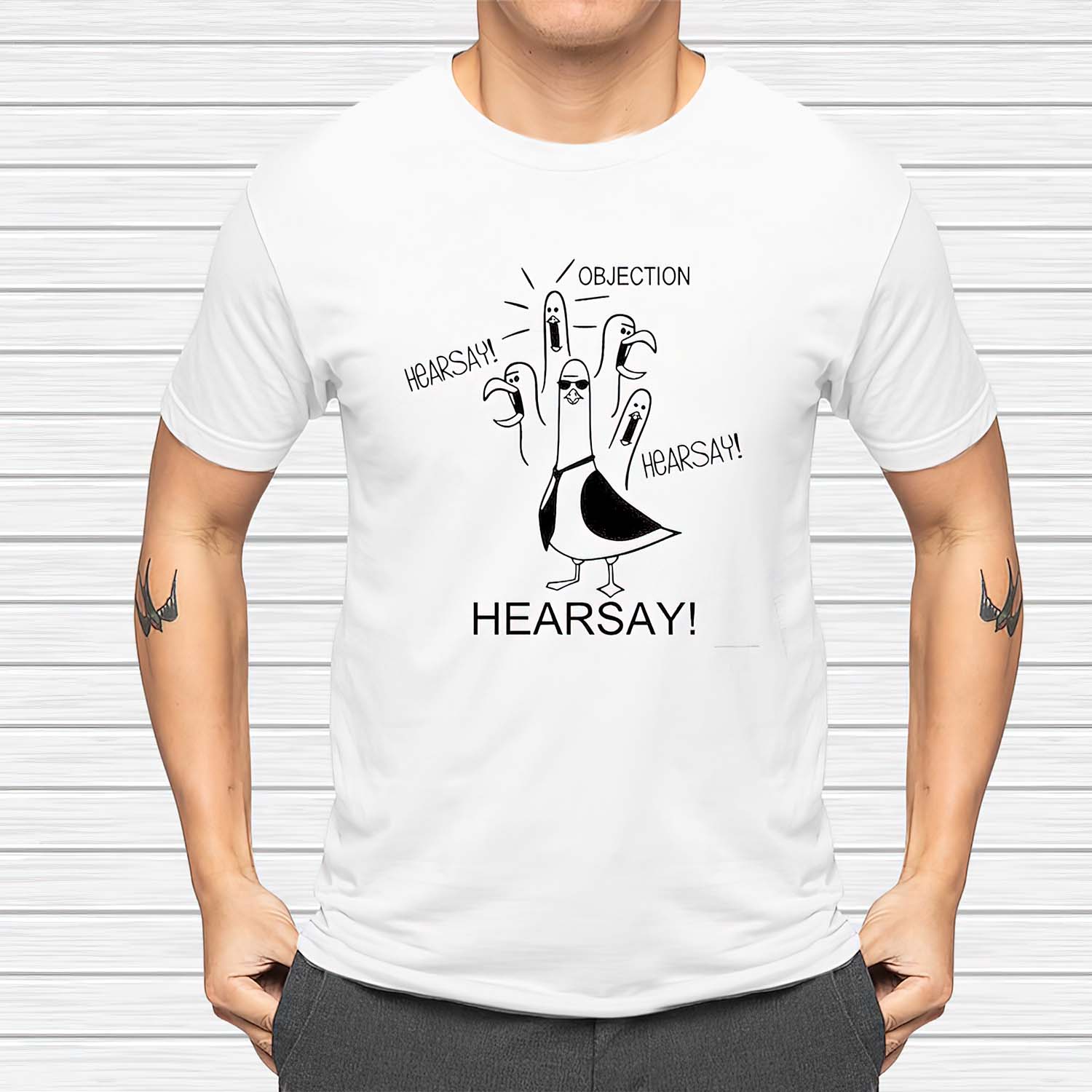 Objection Hearsay Seagull Shirt Objection Hearsay Seagull Shirt