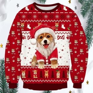 Corgi Ugly Christmas Sweater