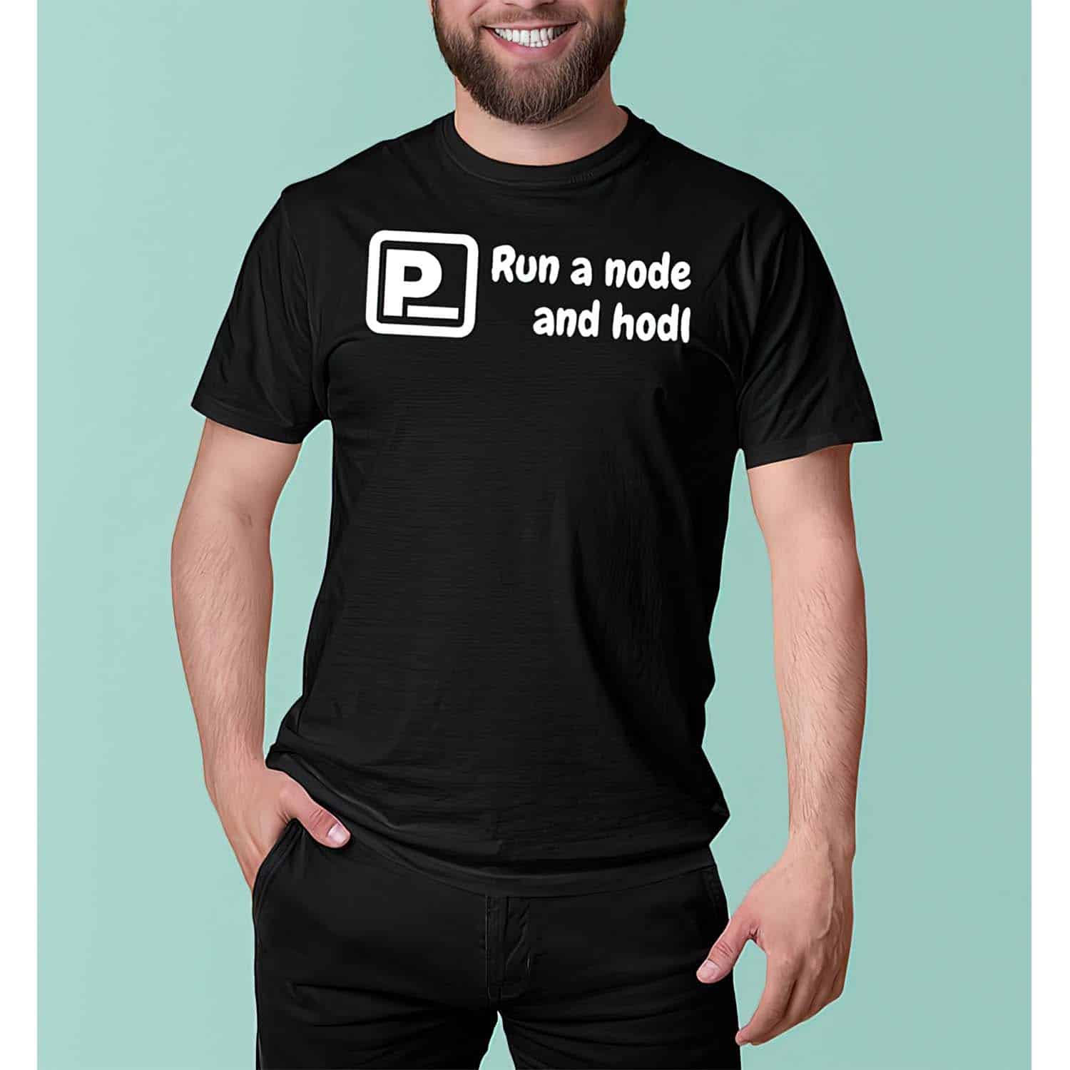 Run A Node And Hodl Shirt Run A Node And Hodl Shirt