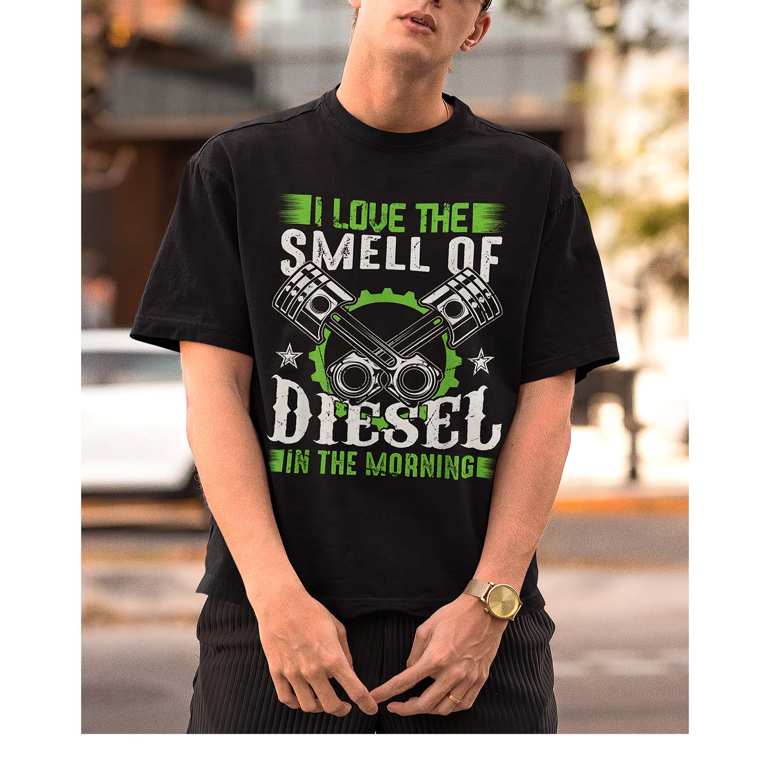 I Love The Smell Of Diesel In The Morning Shirt