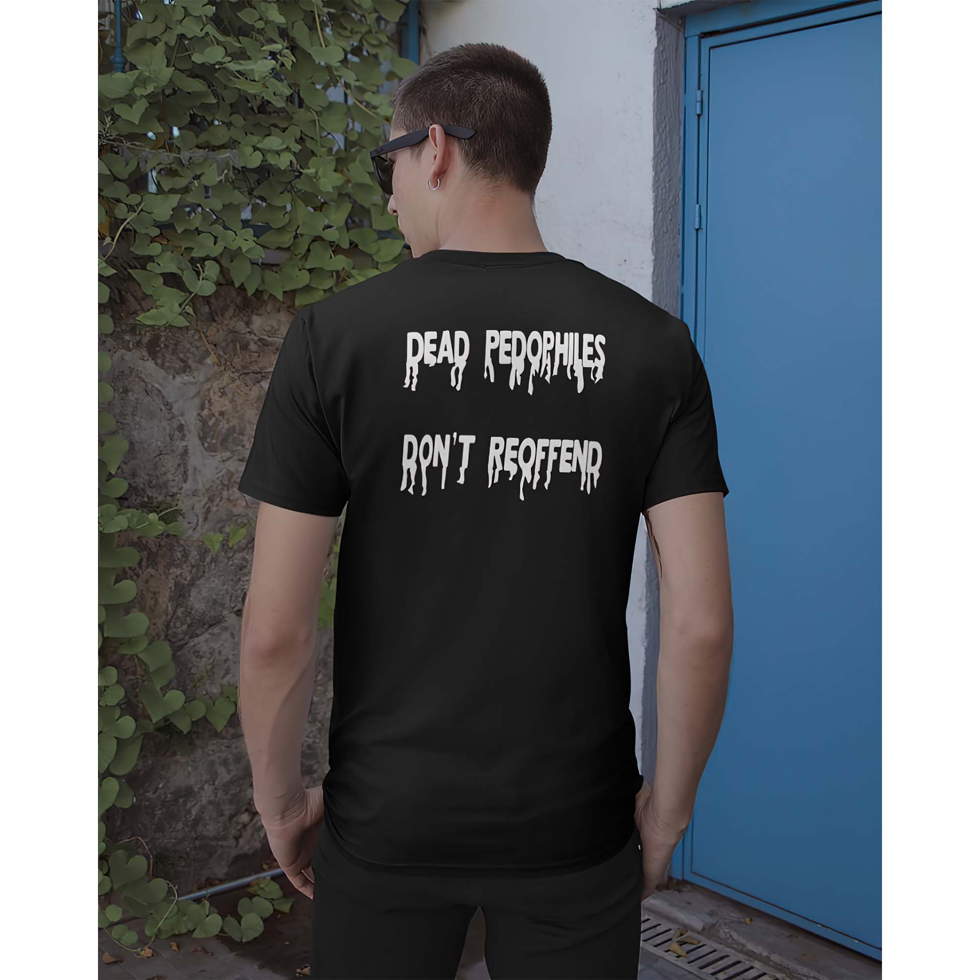 Dead Pedophiles Don’T Reoffend Back Aop Shirt Dead Pedophiles Don’T Reoffend Back Aop Shirt