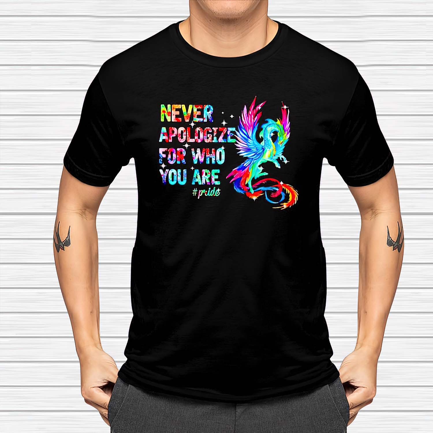Dragon Never Apologize For Who You Are Shirt
