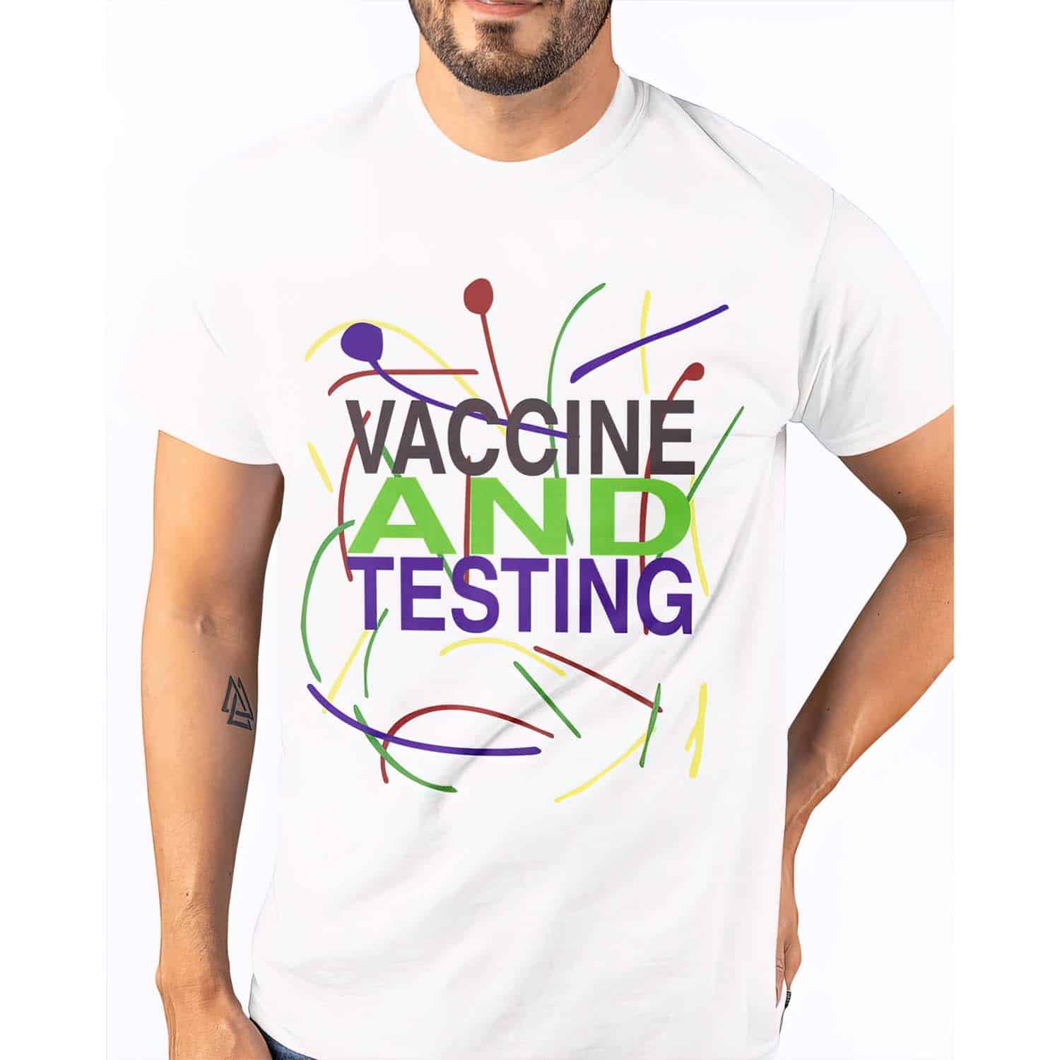 Vaccine And Testing Shirt Vaccine And Testing Shirt