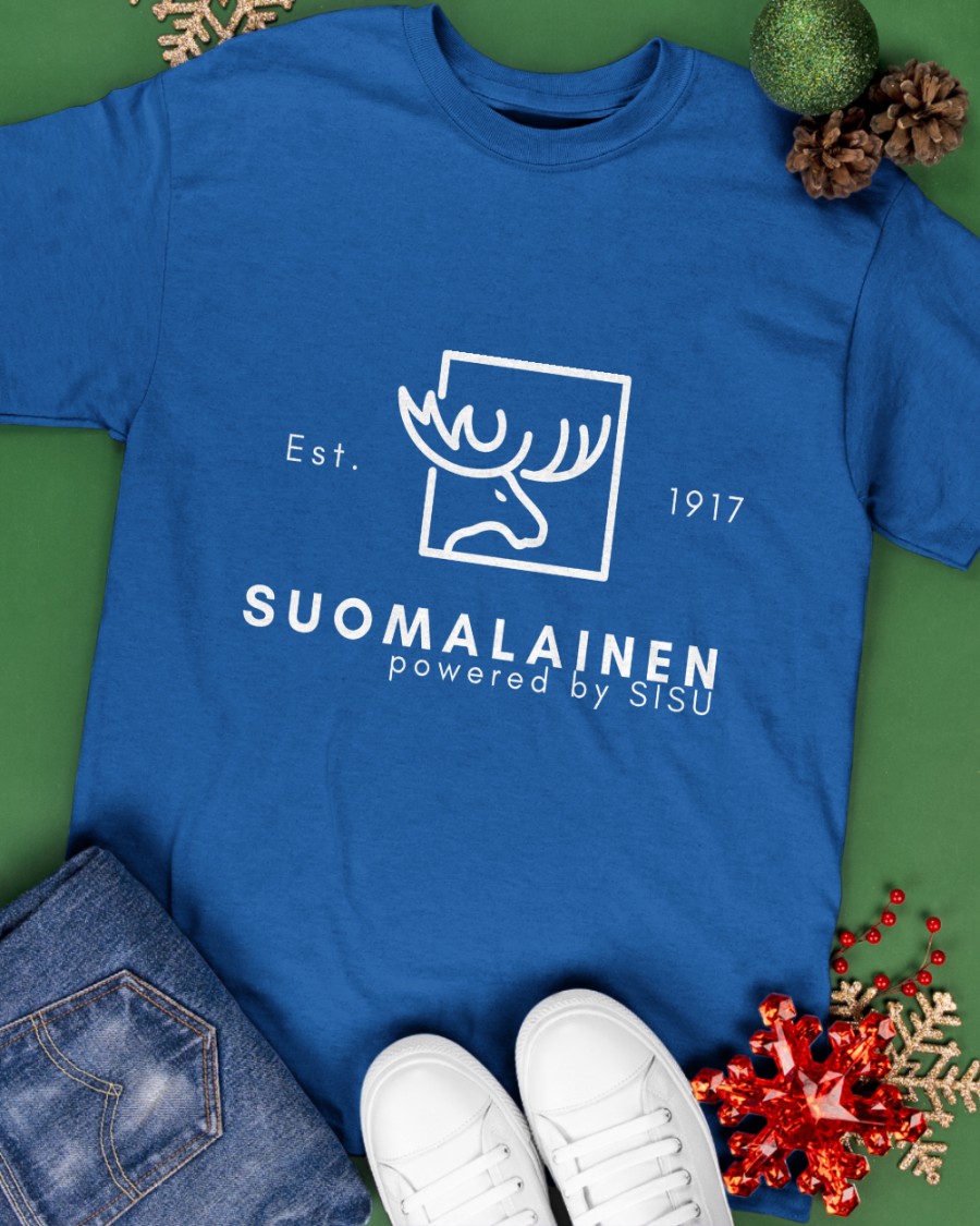 Suomalainen Powered By Sisu Shirt