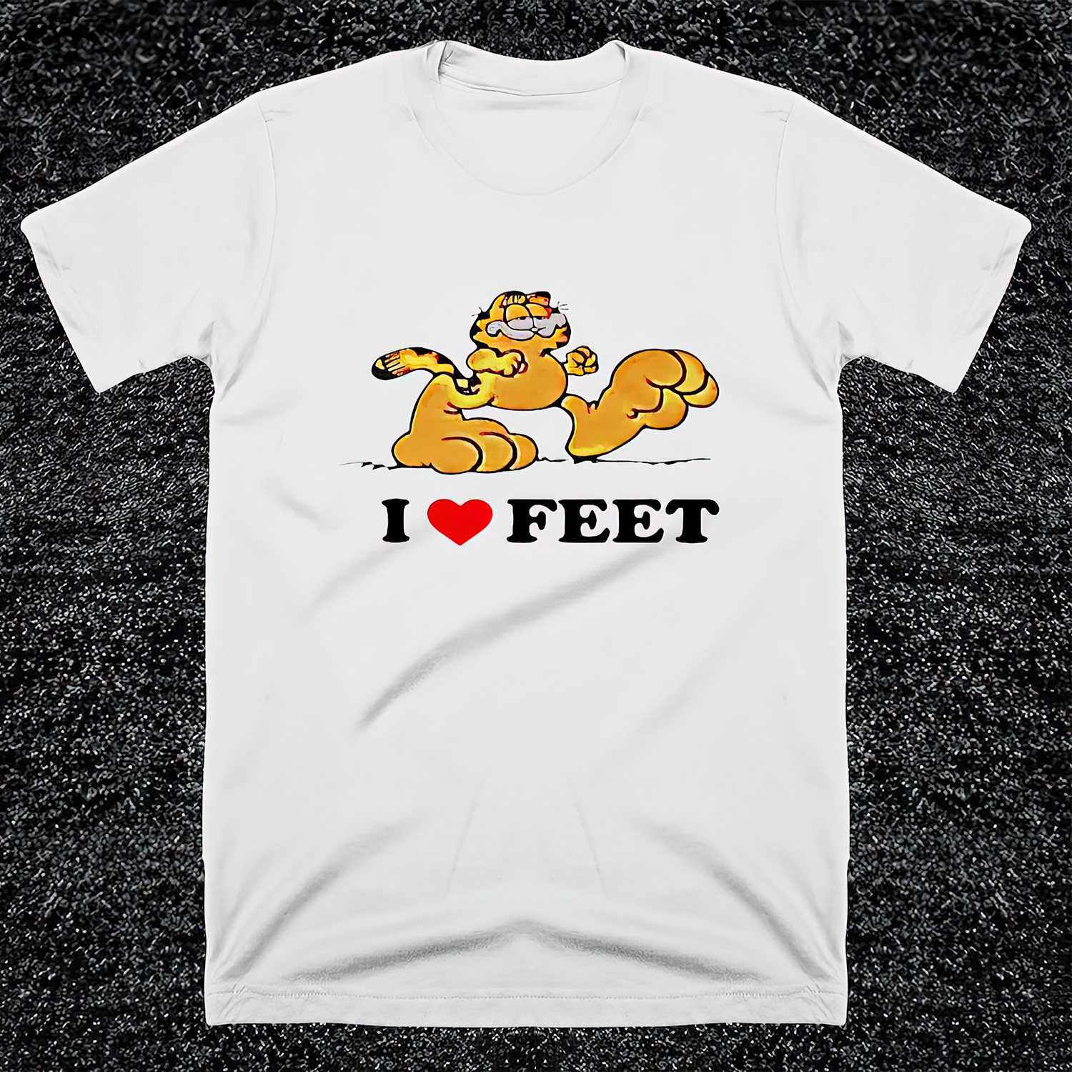 Garfield I Love Feet Shirt Garfield I Love Feet Shirt