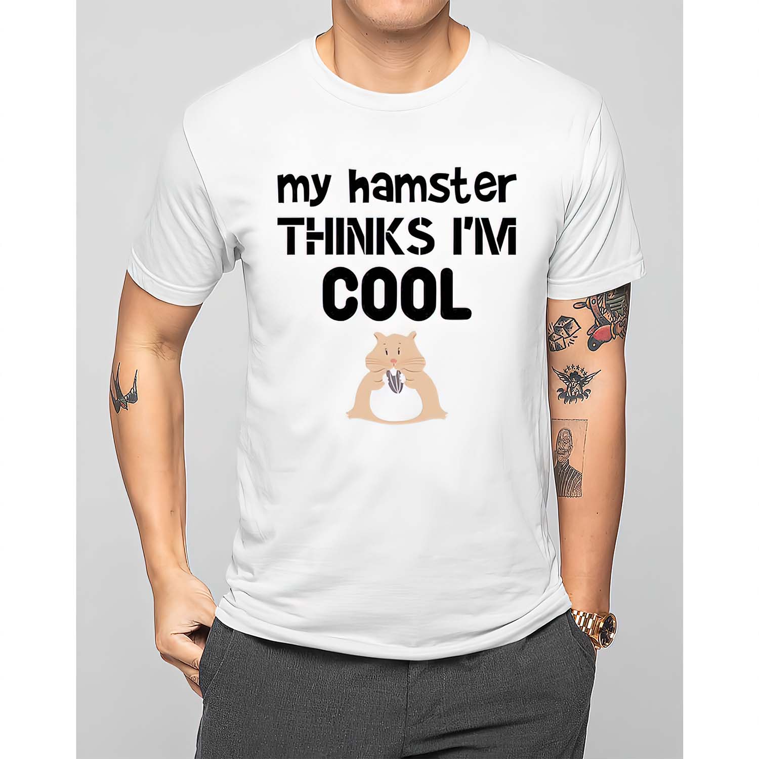 My Hamster Think I’M Cool Shirt My Hamster Think I’M Cool Shirt