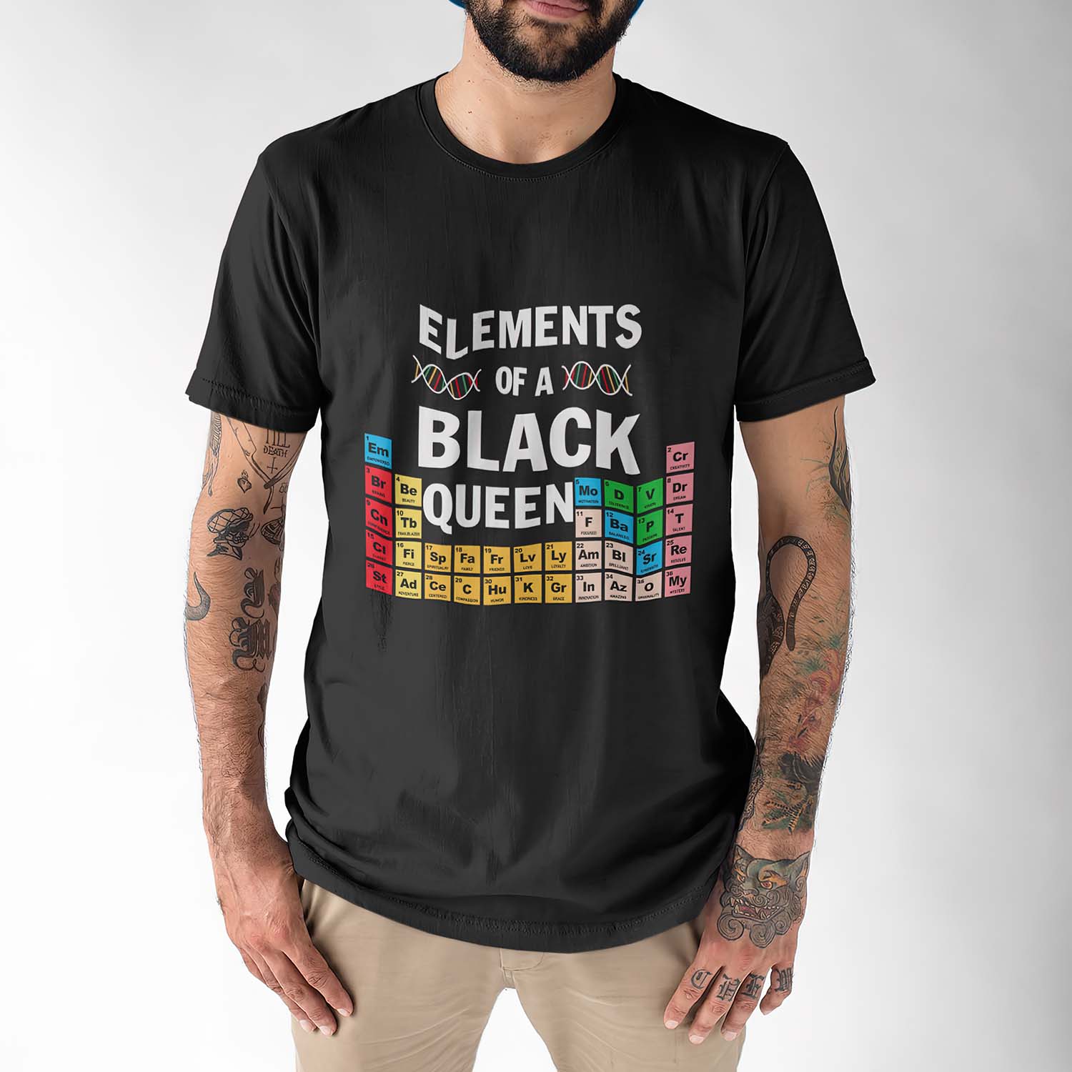 Elements Of A Black Queen Shirt Elements Of A Black Queen Shirt