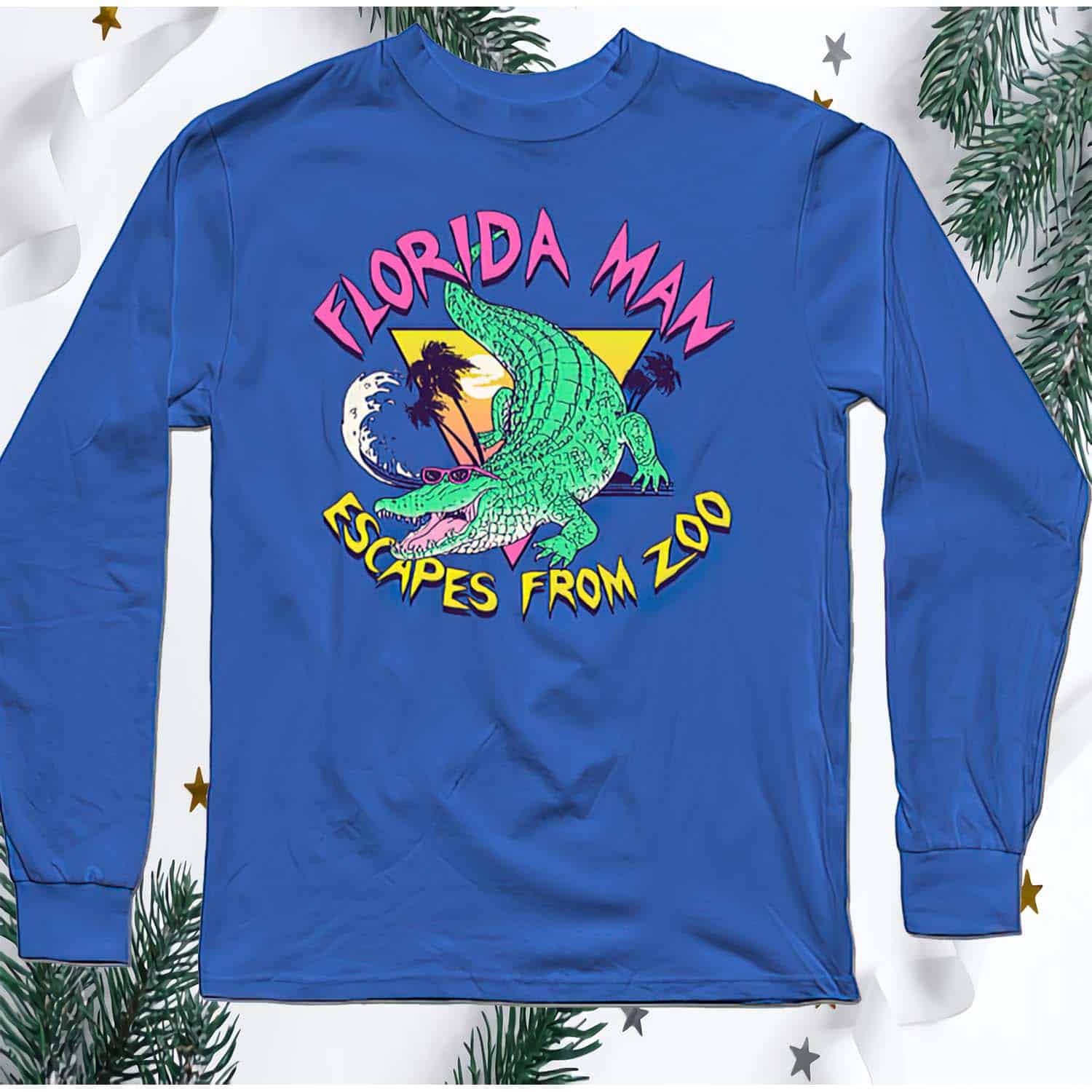 Florida Man Escapes From Zoo Sweatshirt Florida Man Escapes From Zoo Sweatshirt