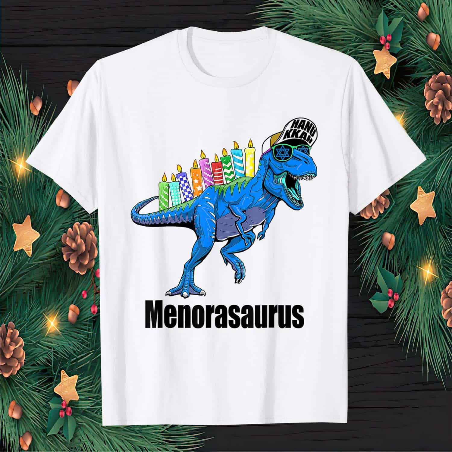 Menorasaurus Rex Shirt Menorasaurus Rex Shirt