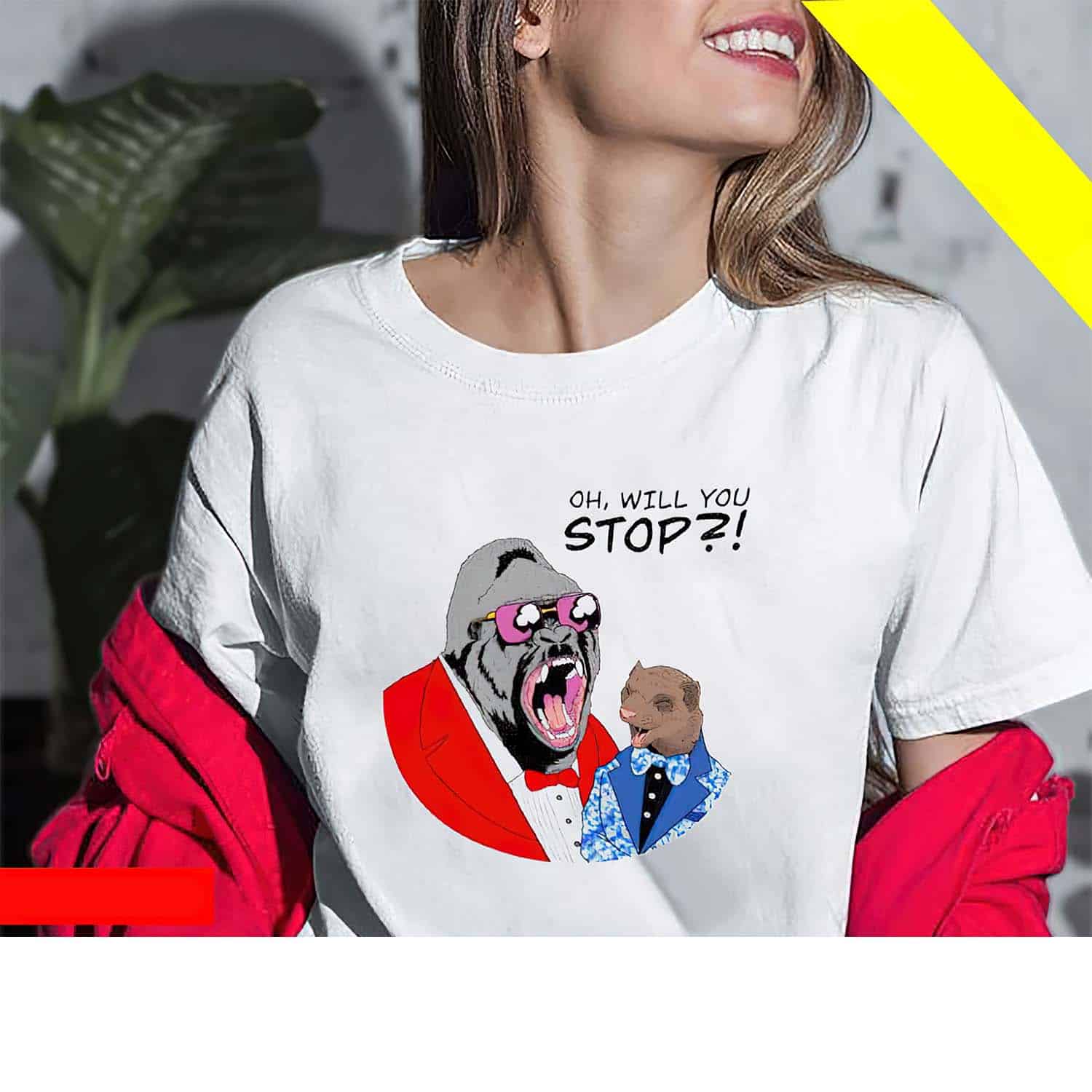 Gorilla Monsoon And Bobby Heenan Will You Stop Women Shirt