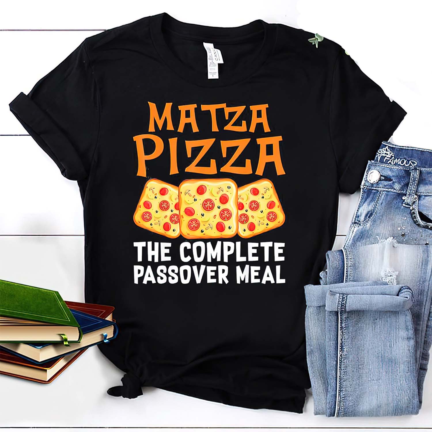 Matza Pizza The Complete Passover Meal Shirt Matza Pizza The Complete Passover Meal Shirt