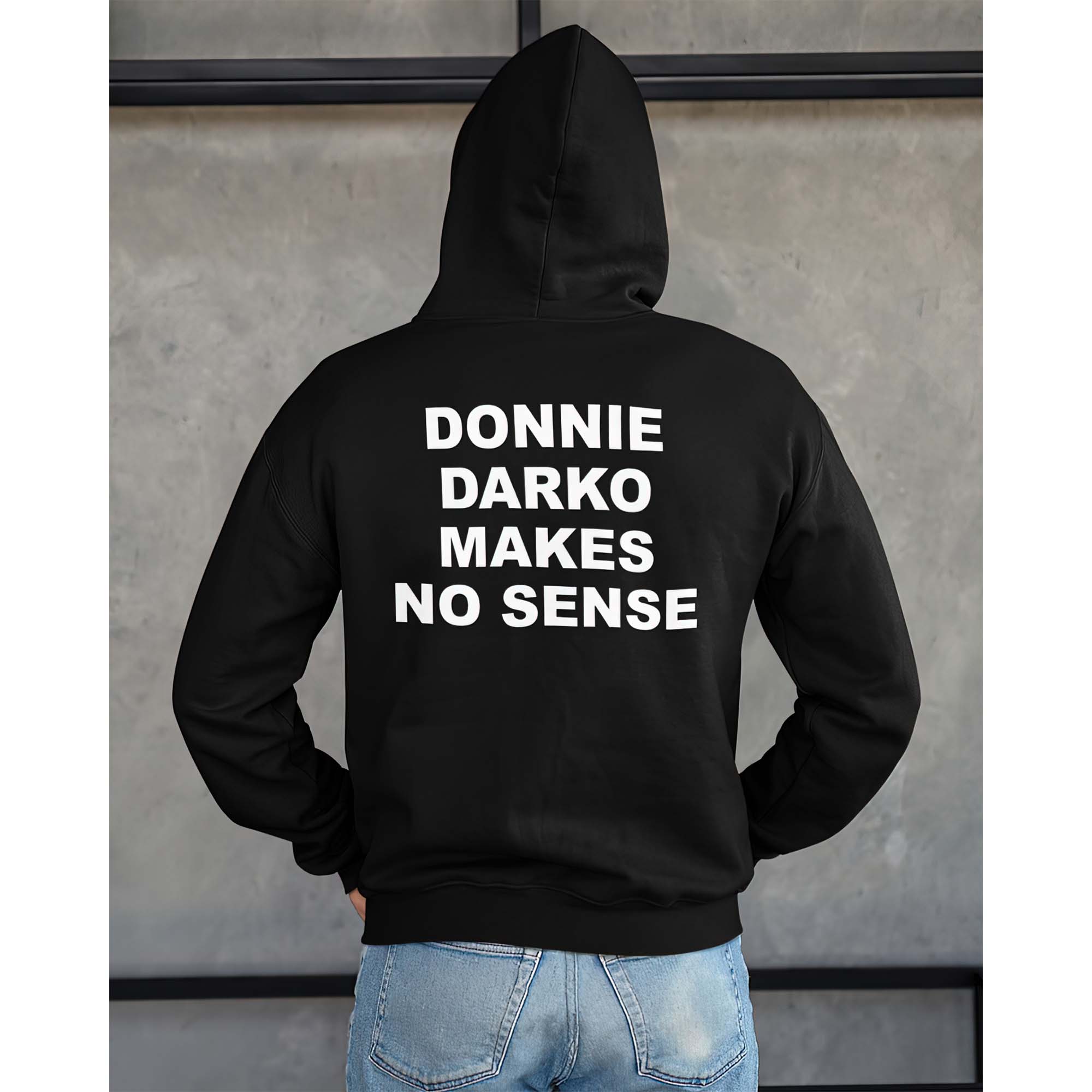 Donnie Darko Makes No Sense Back Aop Shirt Donnie Darko Makes No Sense Back Aop Shirt