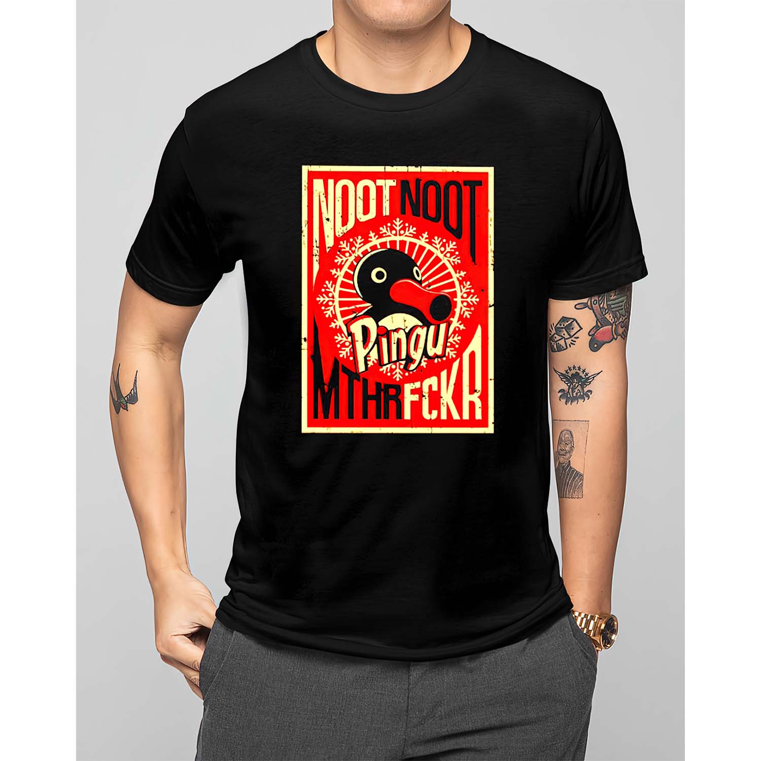 Pingu Noot Noot Motherf*Cker Shirt Pingu Noot Noot Motherf*Cker Shirt