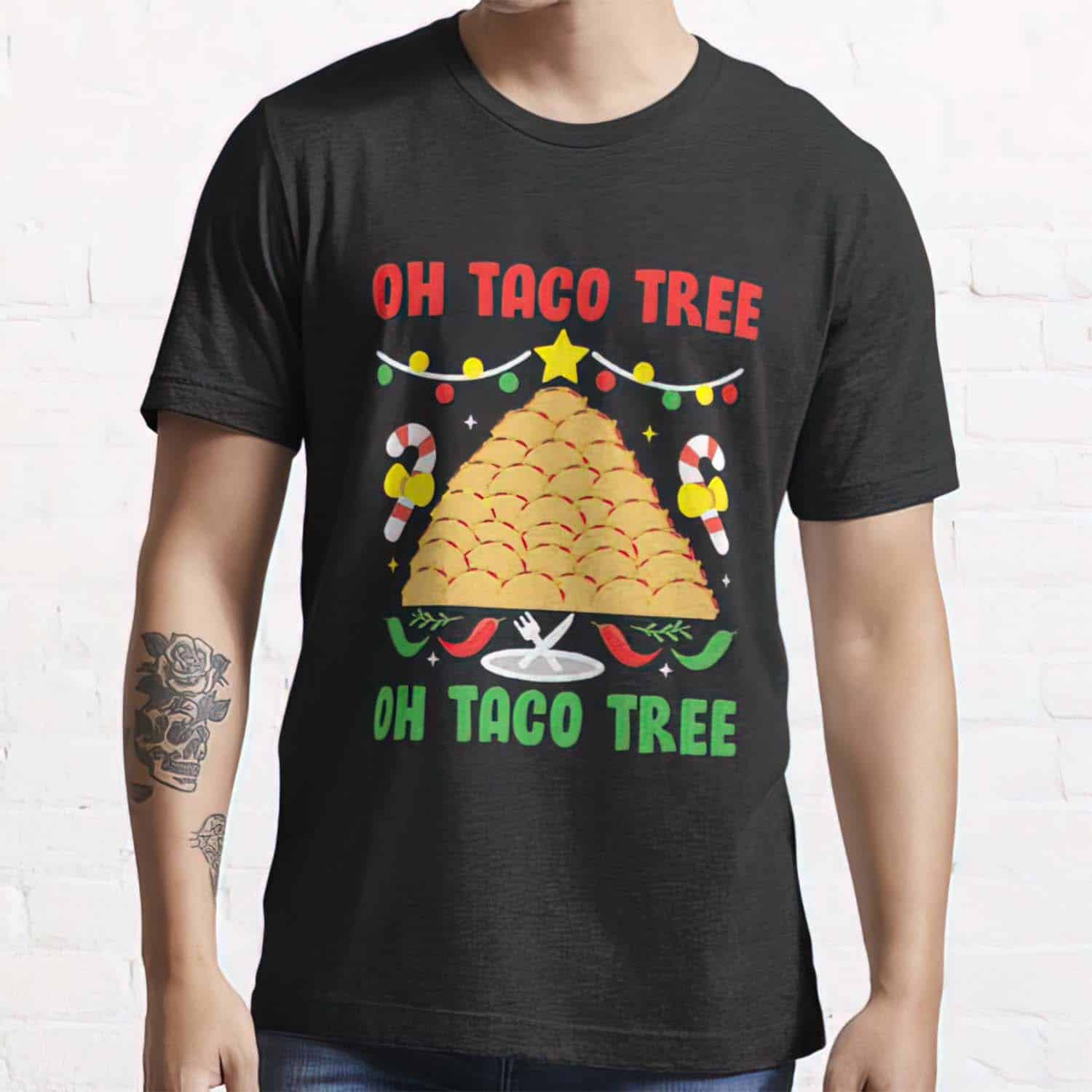 Oh Taco Tree Christmas Shirt Oh Taco Tree Christmas Shirt