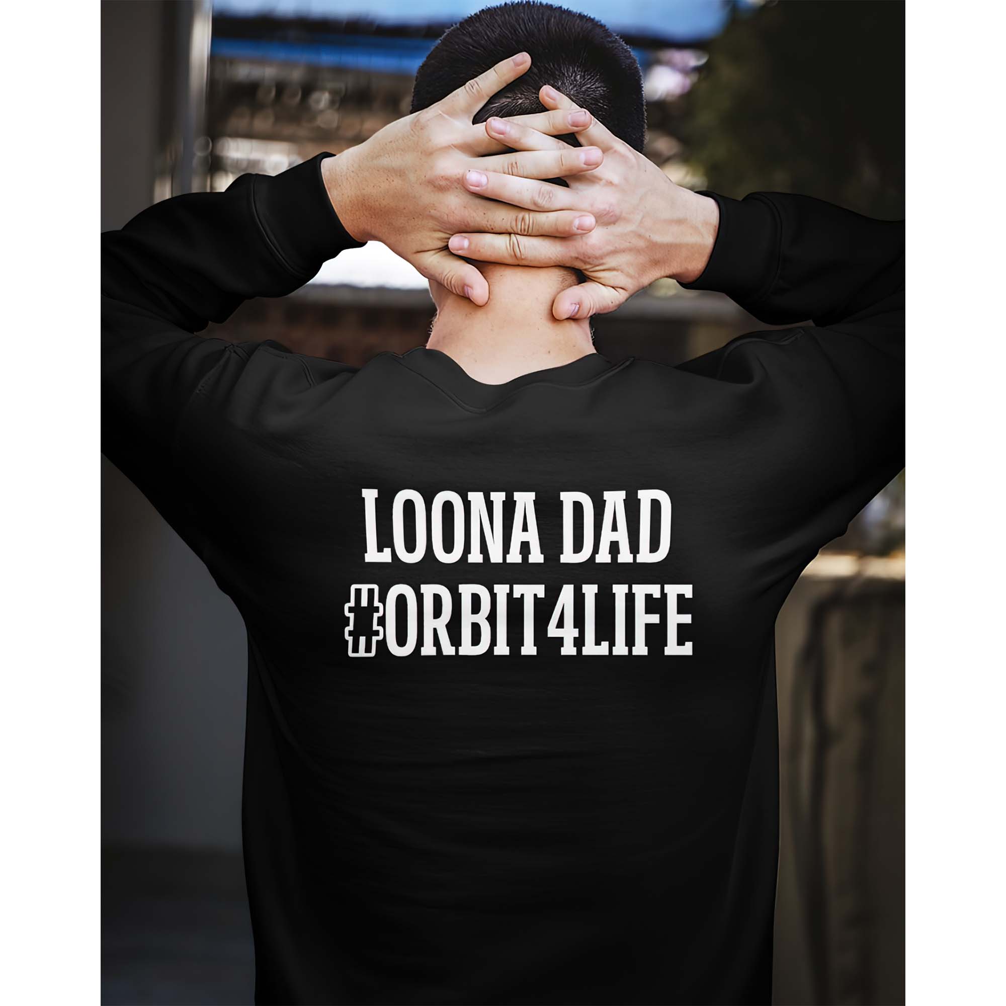 Loona Dad Orbit4Life Back Aop Shirt Loona Dad Orbit4Life Back Aop Shirt