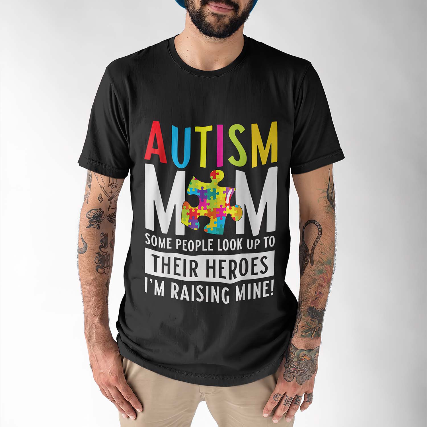 Autism Mom Some People Look Up To Their Heroes I’M Raising Mine Shirt Autism Mom Some People Look Up To Their Heroes I’M Raising Mine Shirt