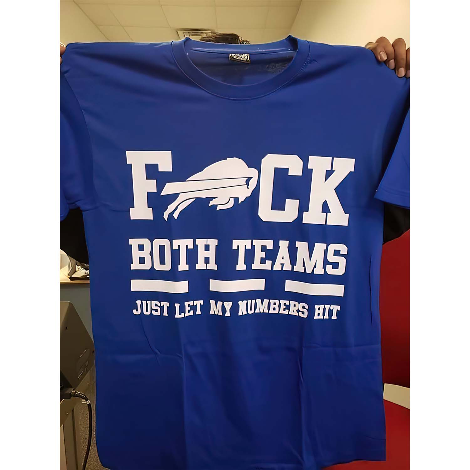 F*Ck Both Teams Just Let My Numbers Hit Shirt F*Ck Both Teams Just Let My Numbers Hit Shirt