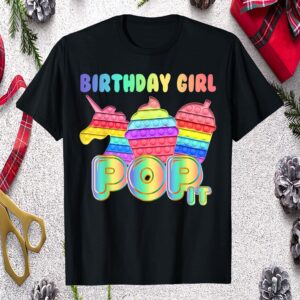 Birthday Girl Pop It Shirt