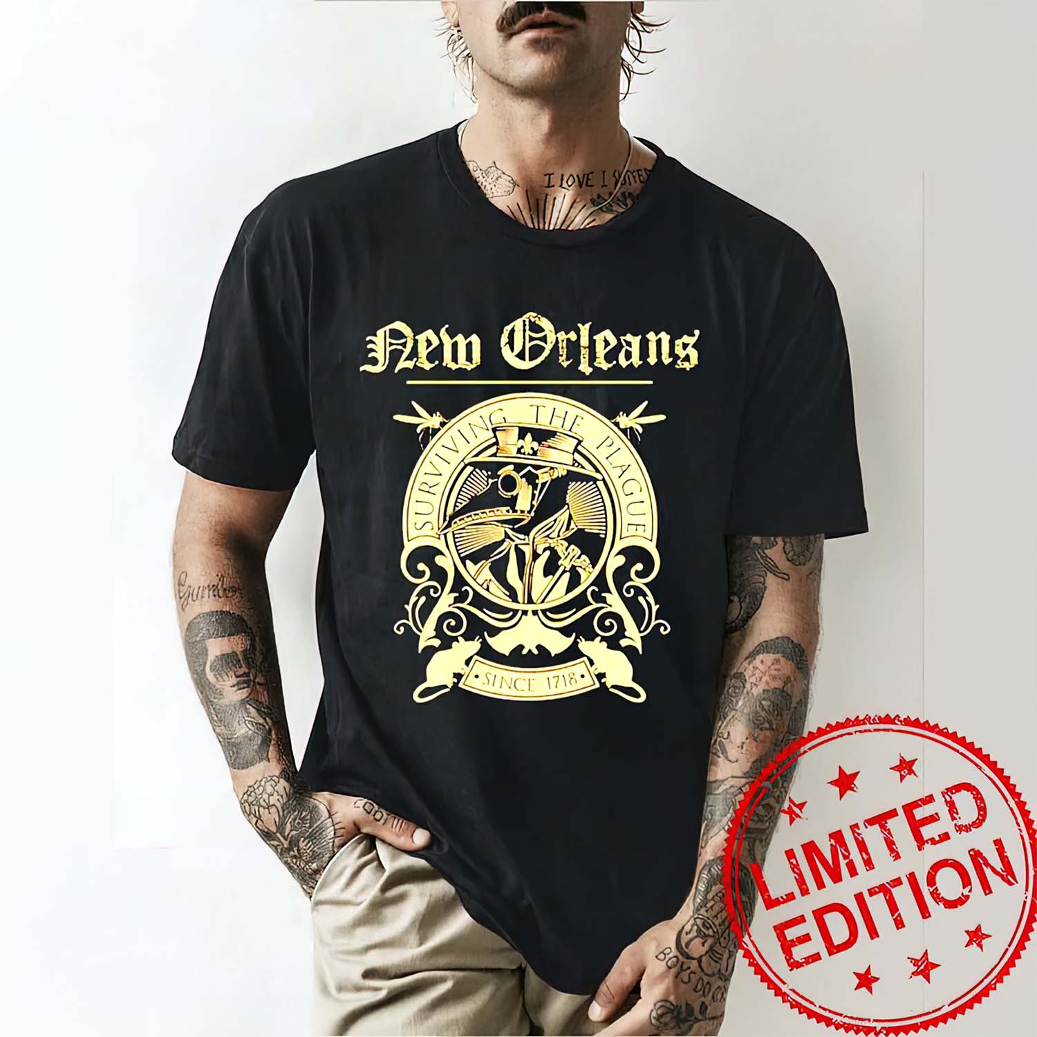 New Orleans Surviving The Plague Shirt New Orleans Surviving The Plague Shirt