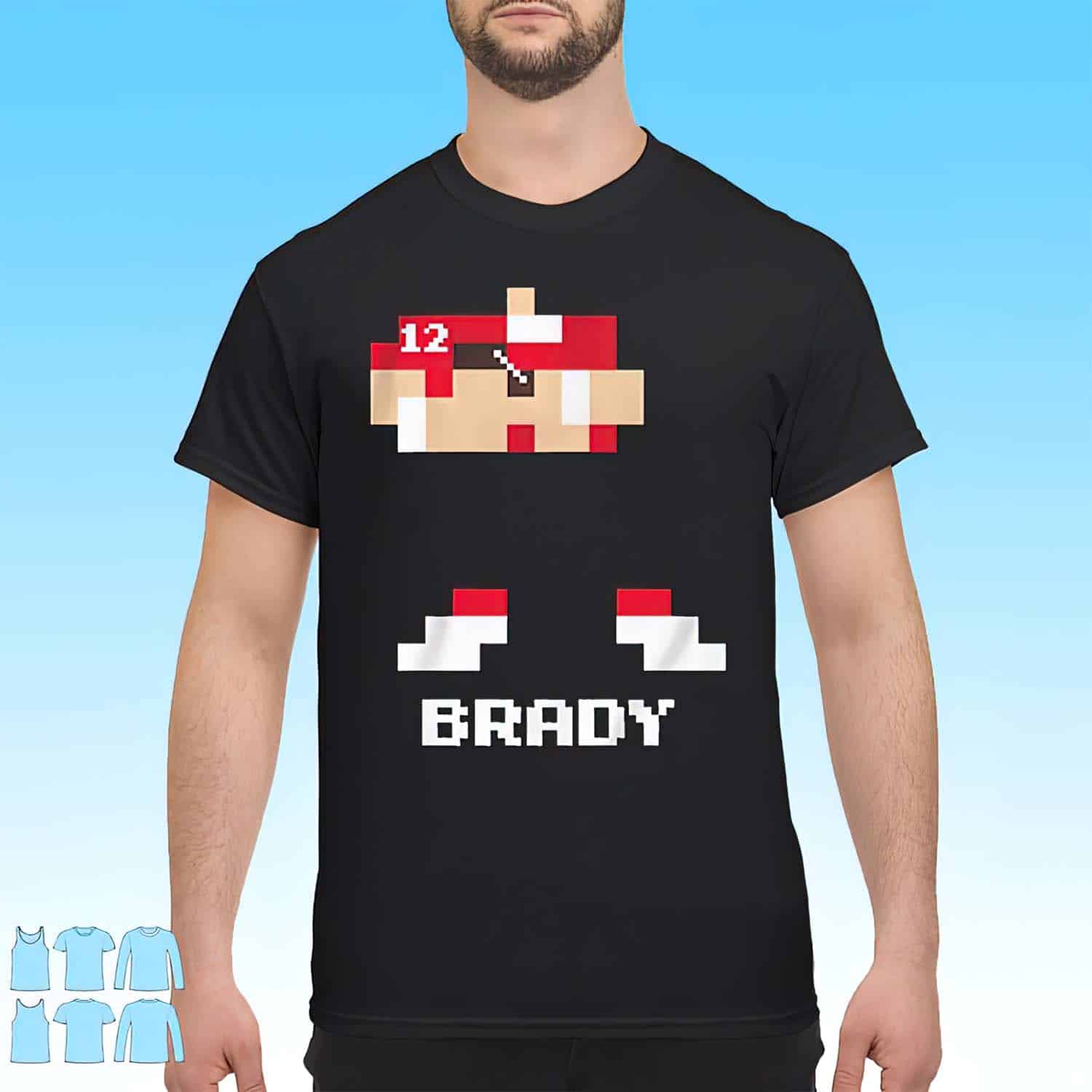 Brady 8 Bit Shirt Brady 8 Bit Shirt