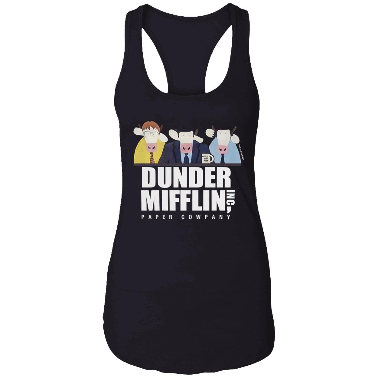 Cow Dunder Mifflin Paper Company Shirt Cow Dunder Mifflin Paper Company Shirt