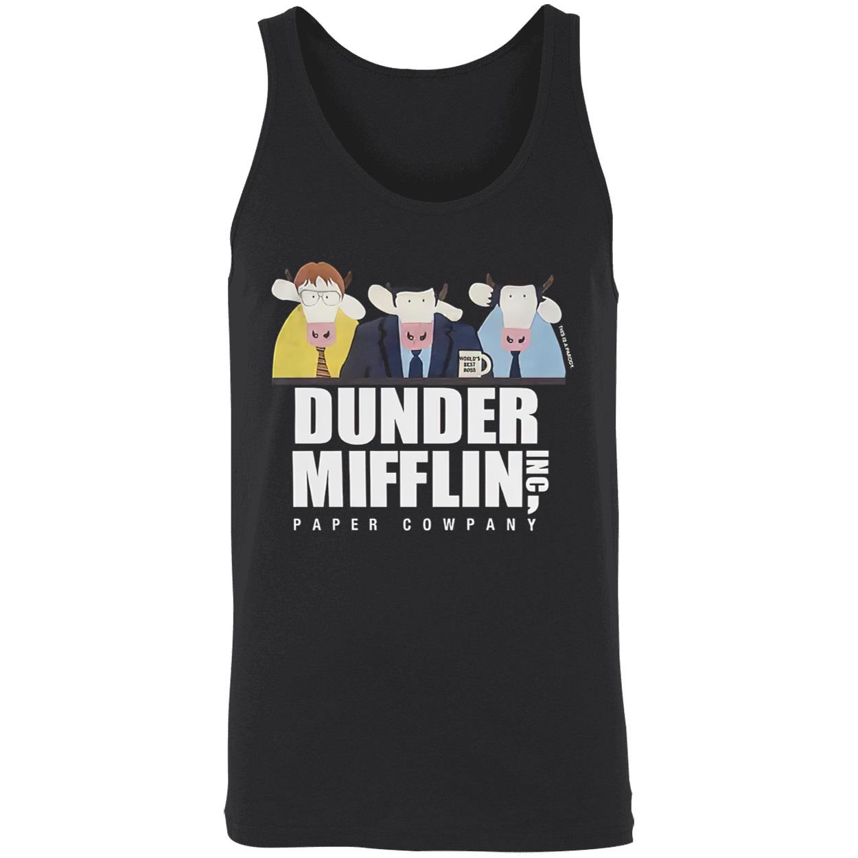 Cow Dunder Mifflin Paper Company Shirt Cow Dunder Mifflin Paper Company Shirt