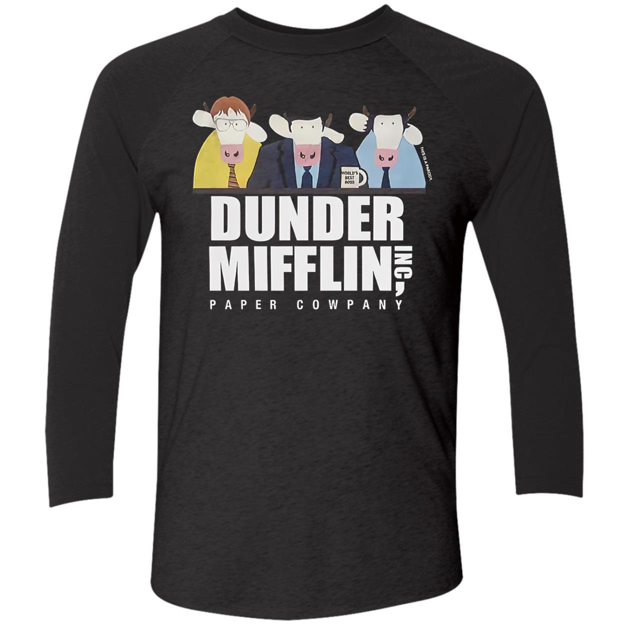 Cow Dunder Mifflin Paper Company Shirt Cow Dunder Mifflin Paper Company Shirt
