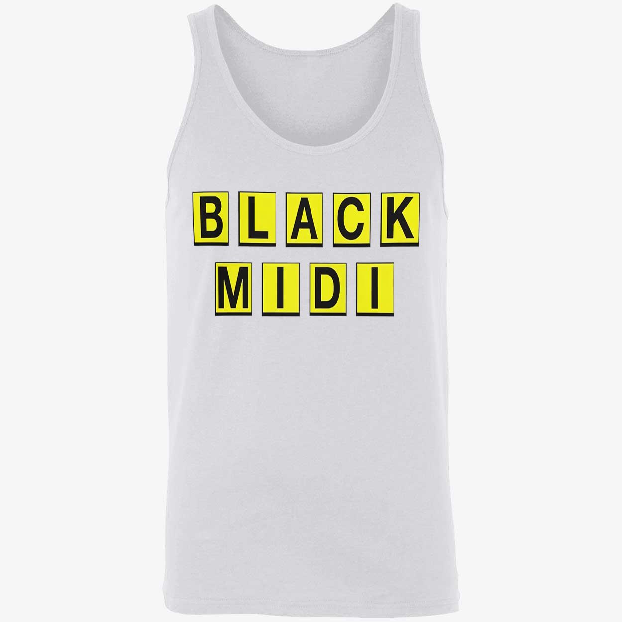 Black Midi Waffle House Shirt Black Midi Waffle House Shirt