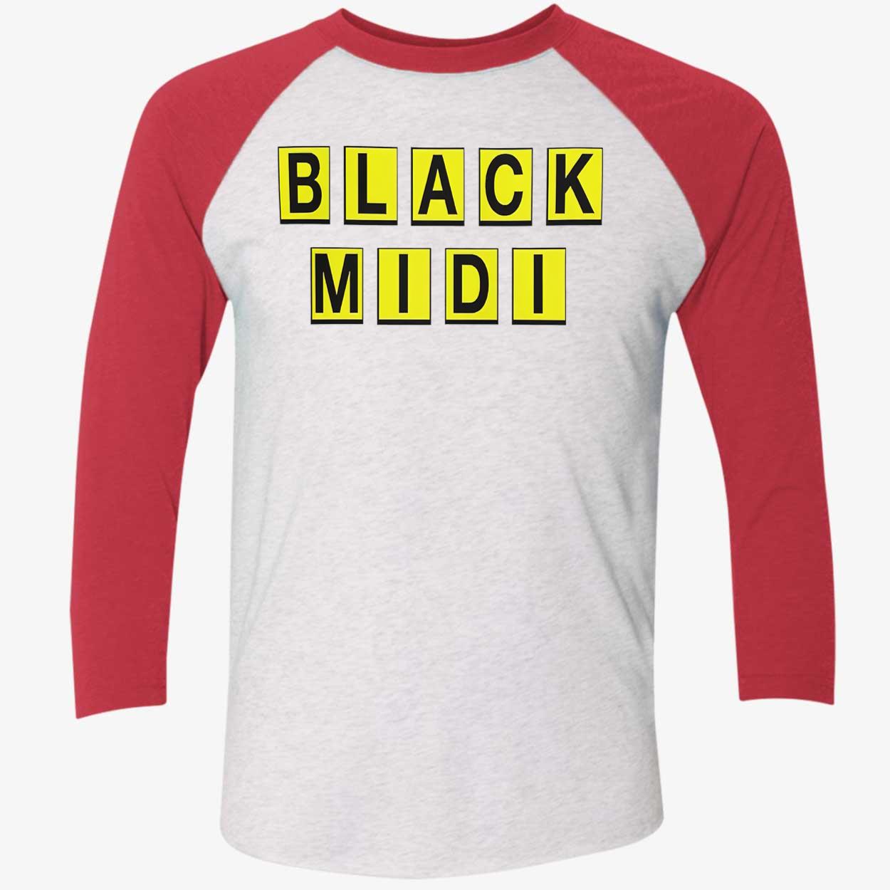 Black Midi Waffle House Shirt Black Midi Waffle House Shirt