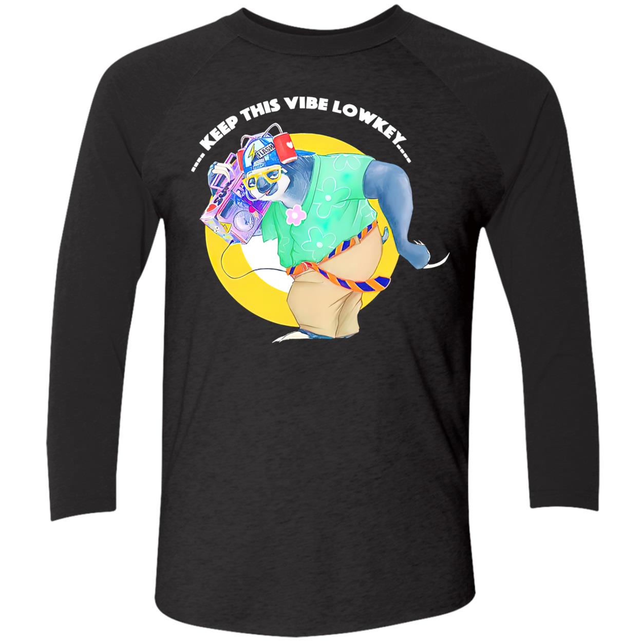 Sloth Keep This Vibe Lowkey Shirt Sloth Keep This Vibe Lowkey Shirt