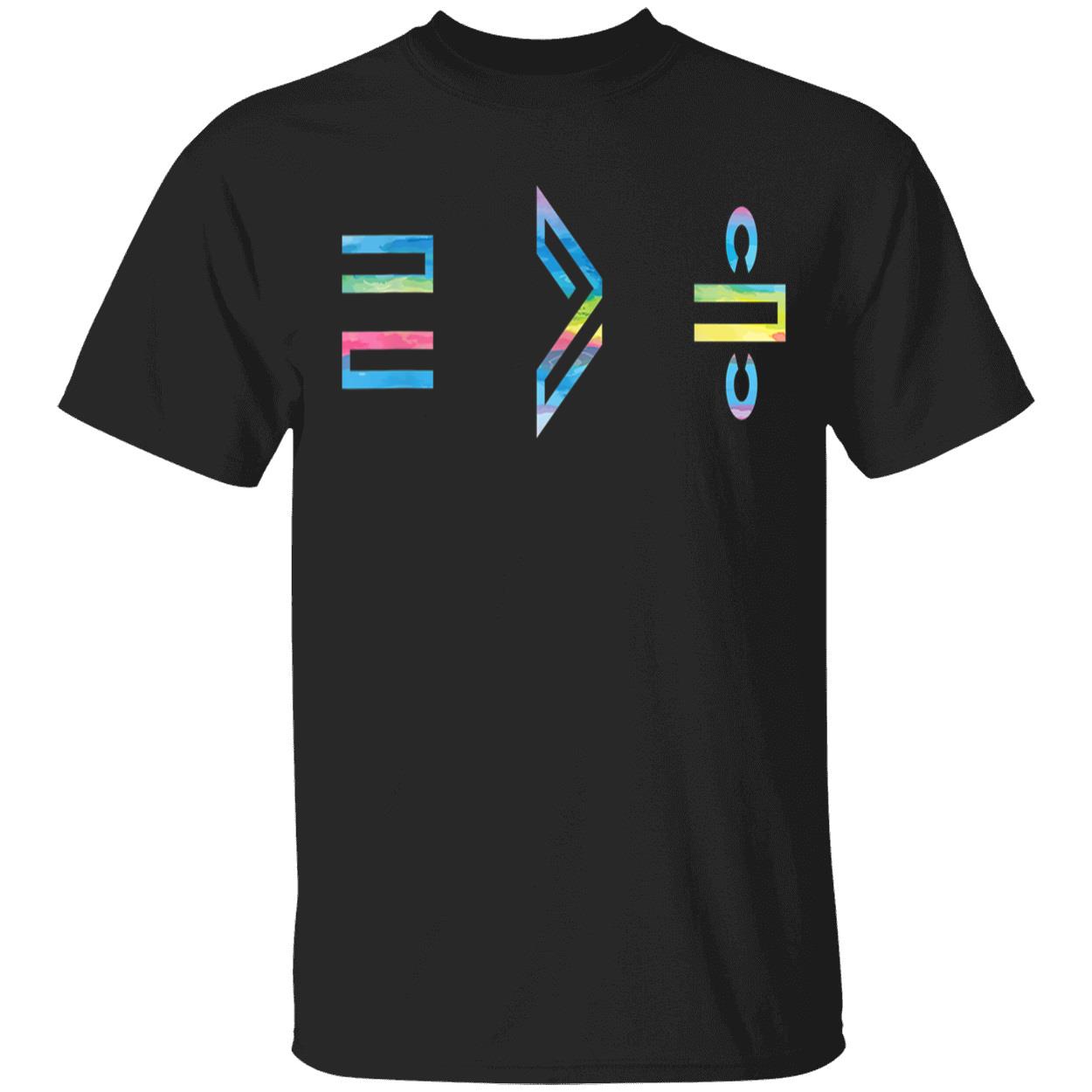 Equality Is Greater Than Division Shirt Equality Is Greater Than Division Shirt
